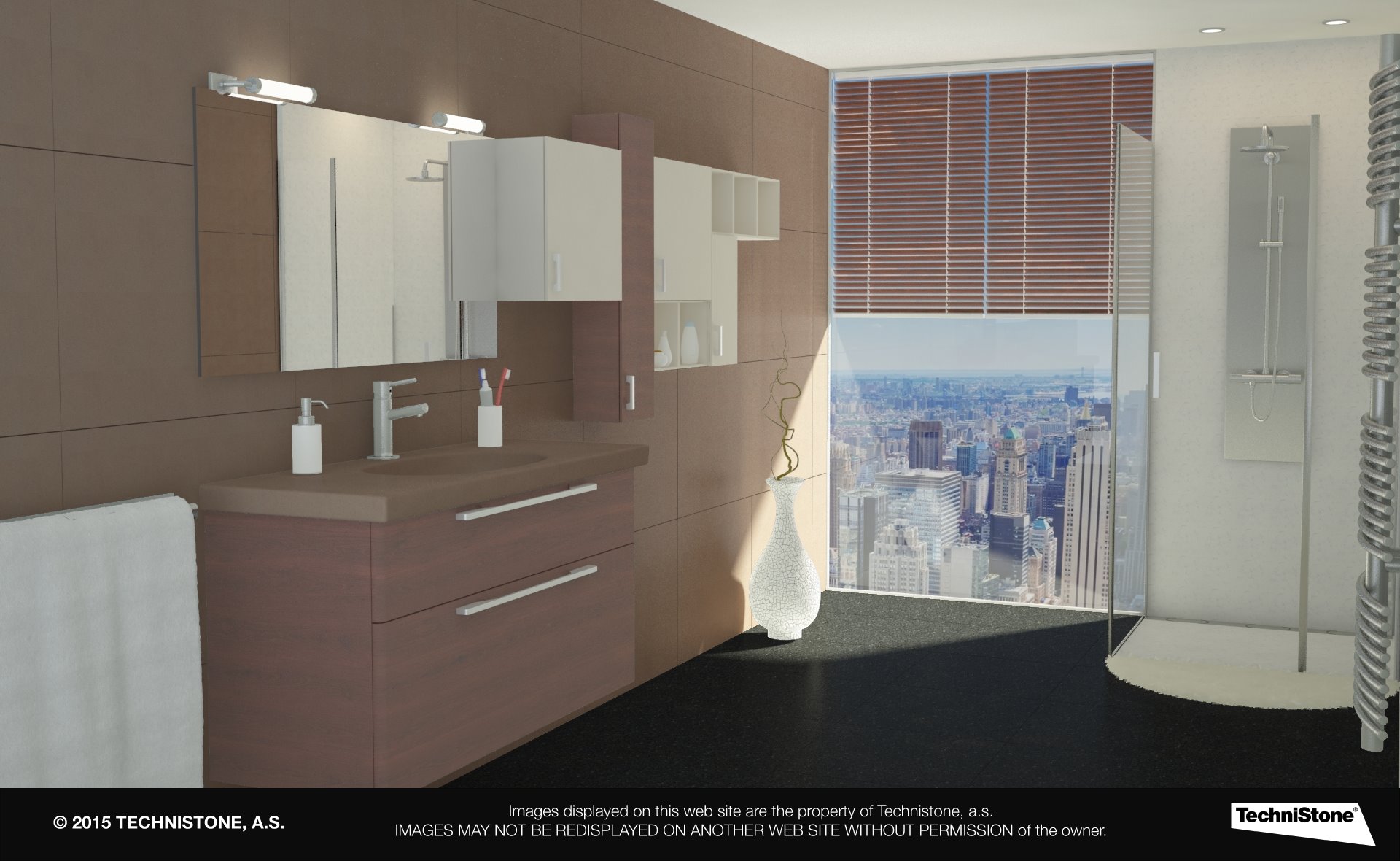 Modern bathroom