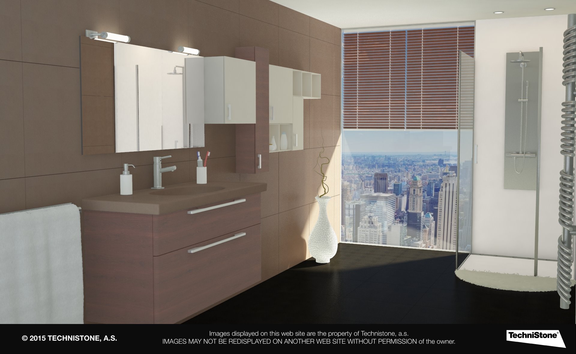 Modern bathroom
