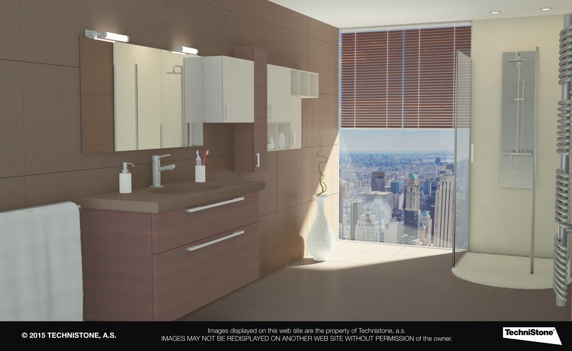 Modern bathroom