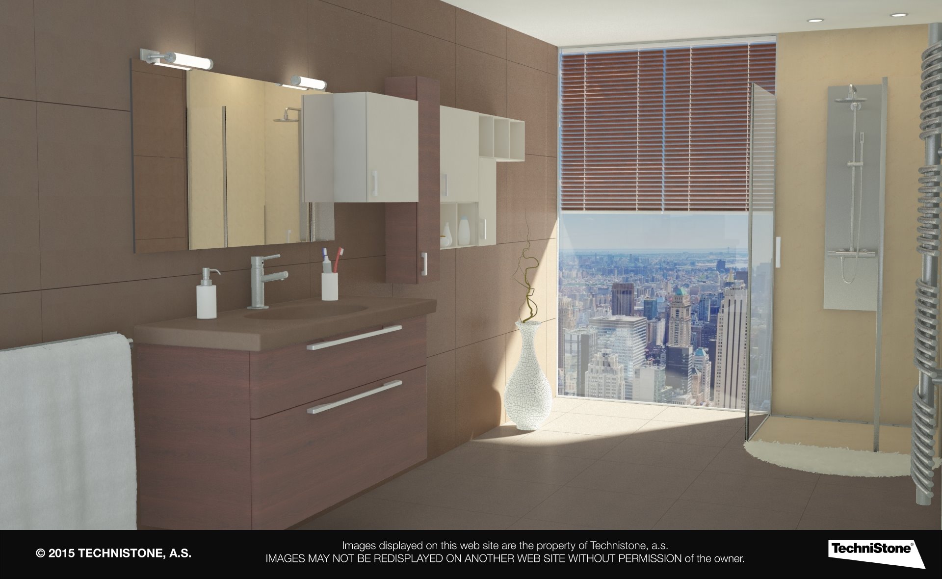 Modern bathroom