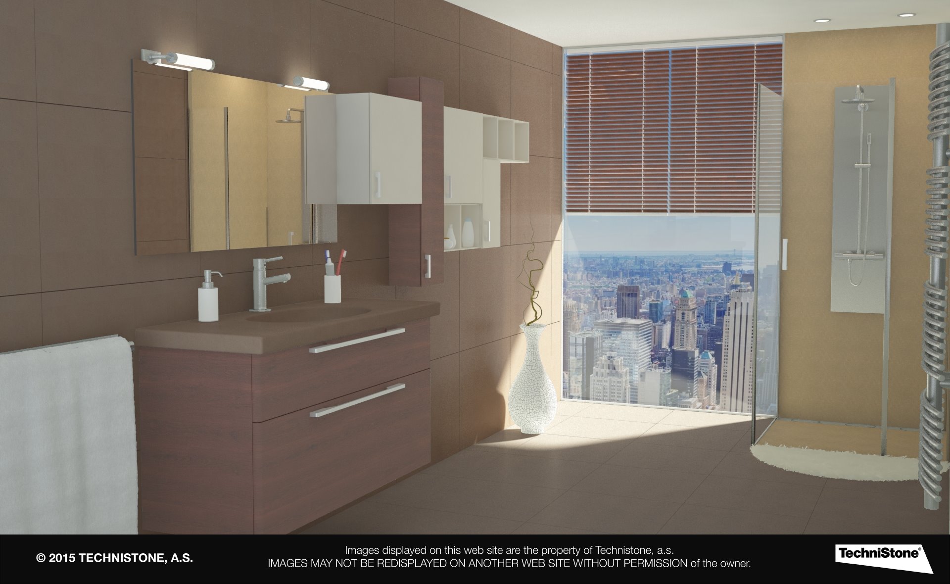 Modern bathroom
