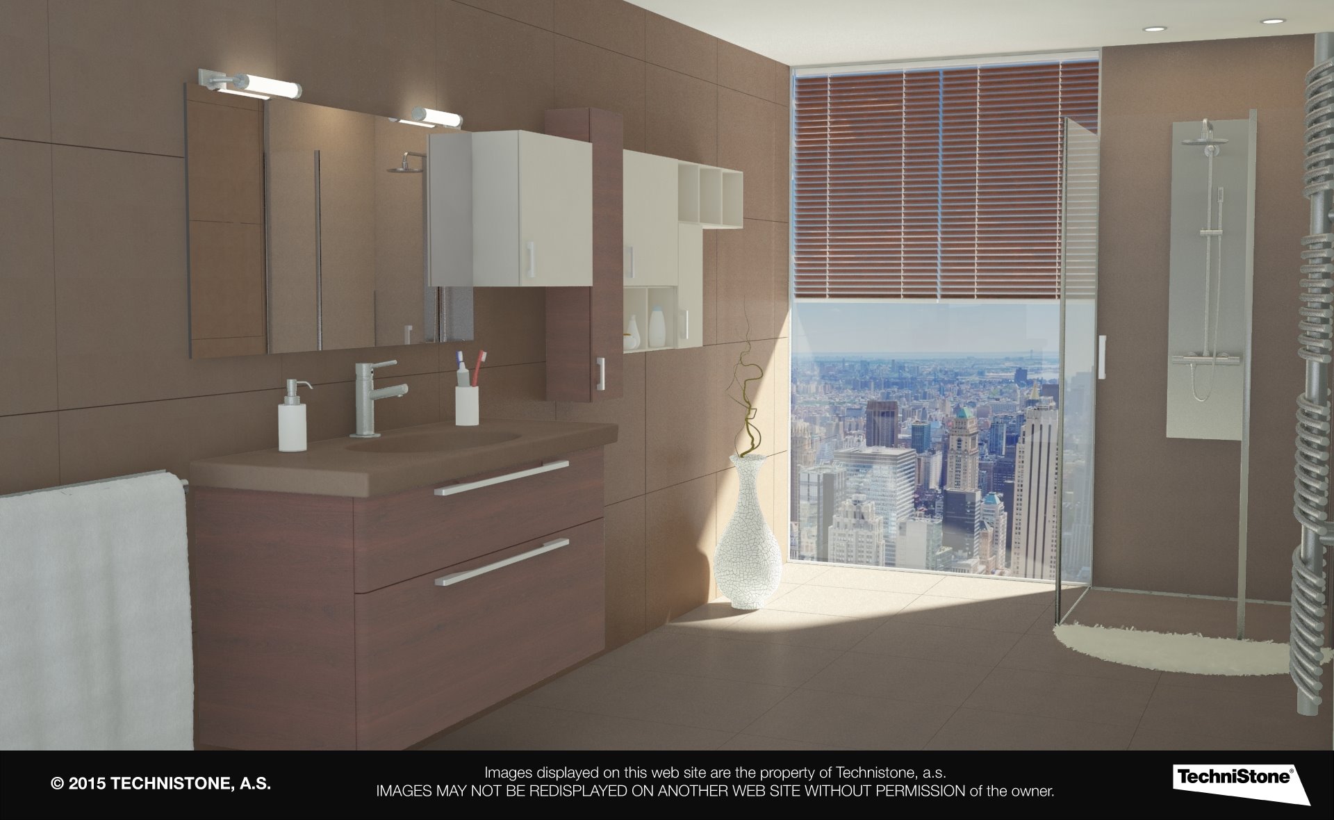 Modern bathroom