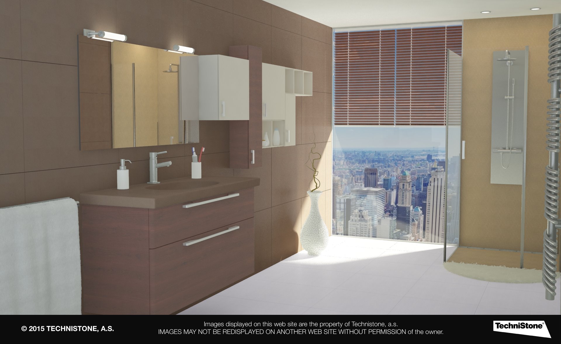 Modern bathroom