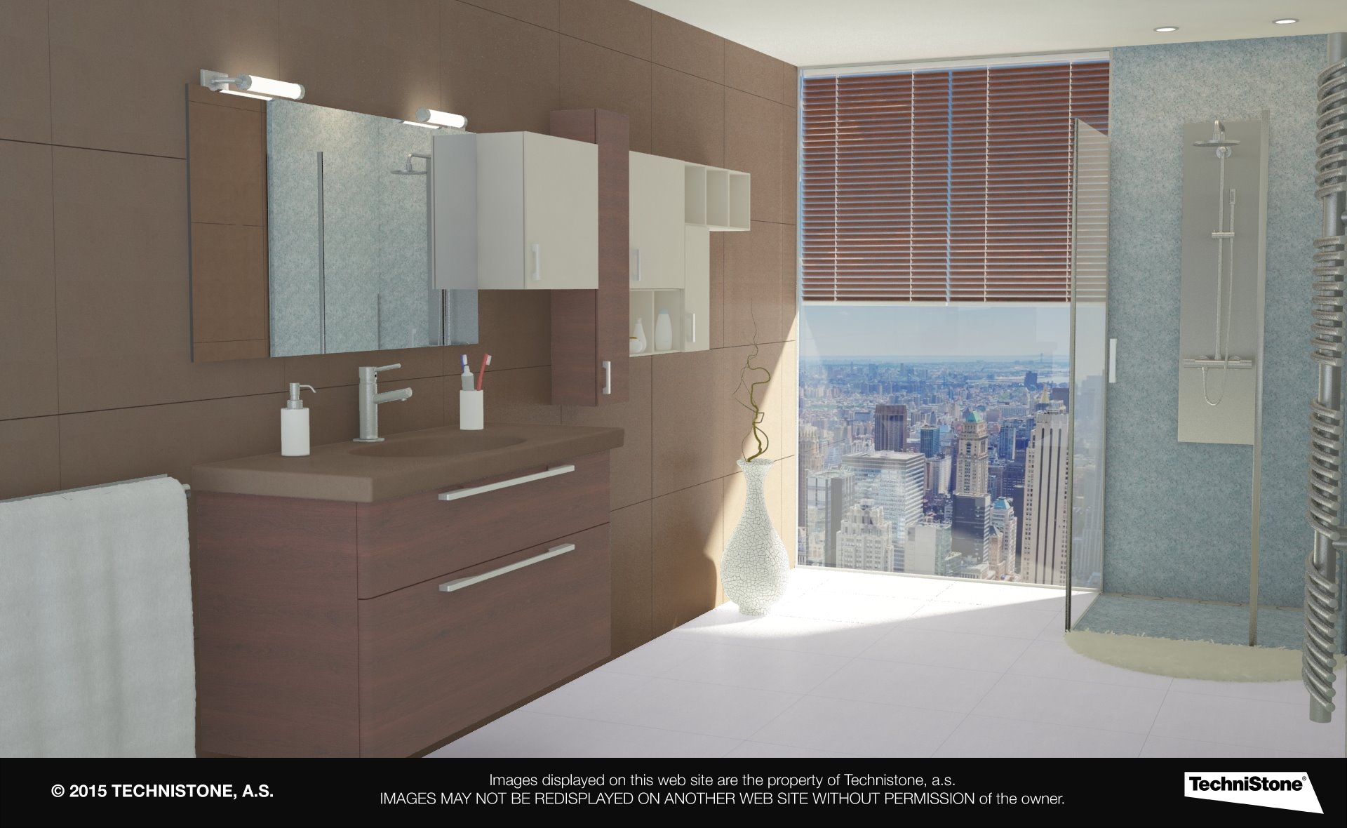 Modern bathroom