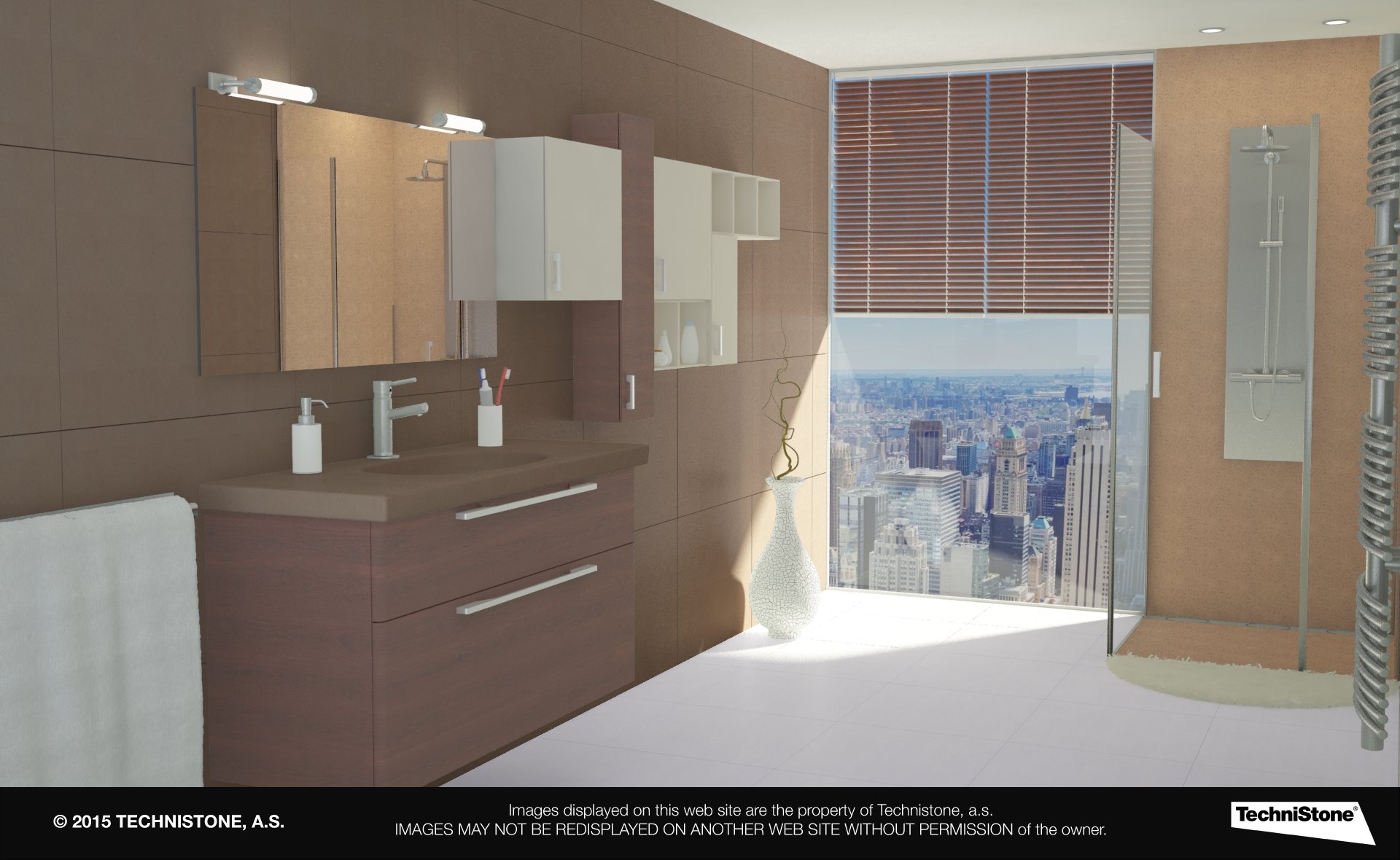 Modern bathroom