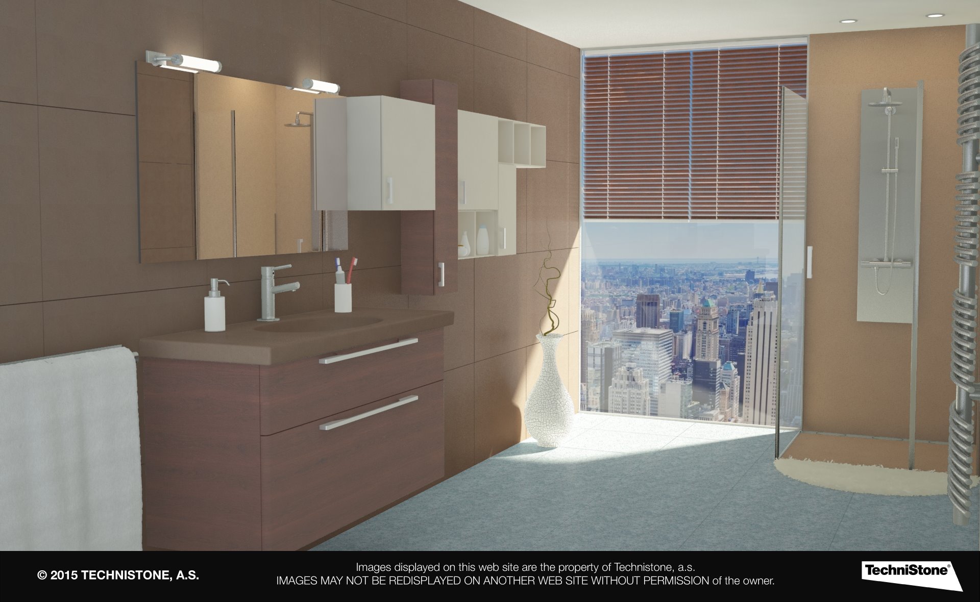 Modern bathroom