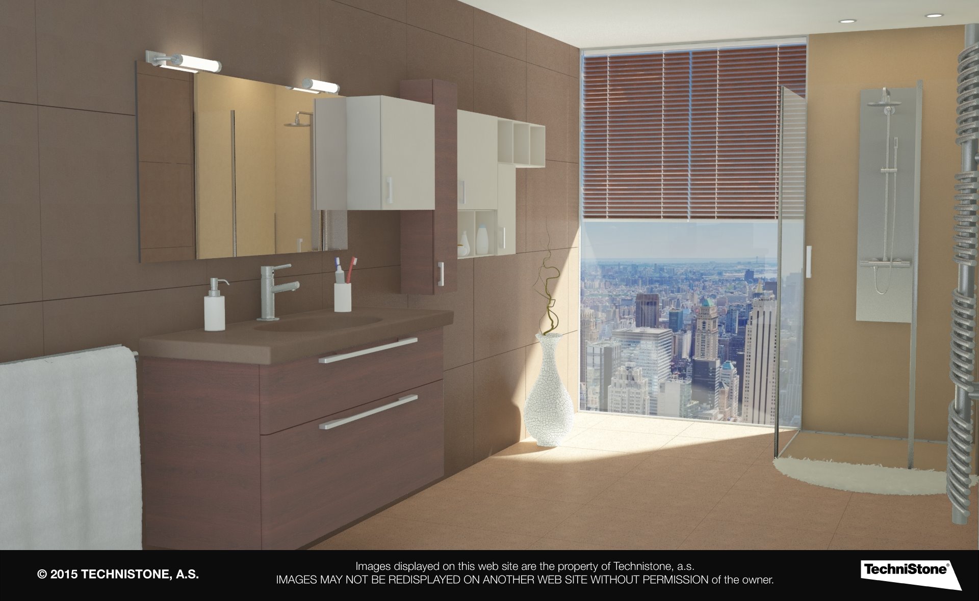 Modern bathroom