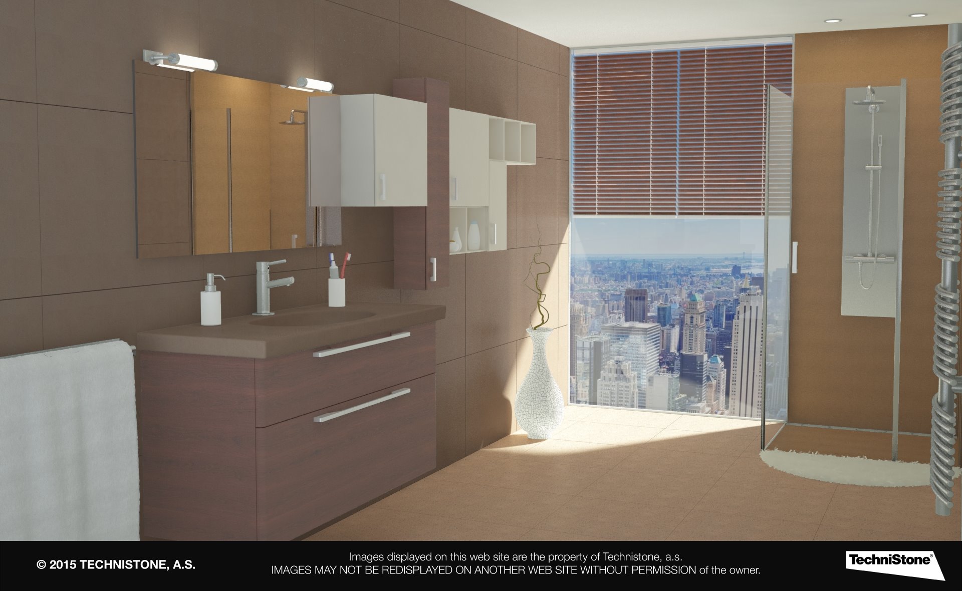 Modern bathroom