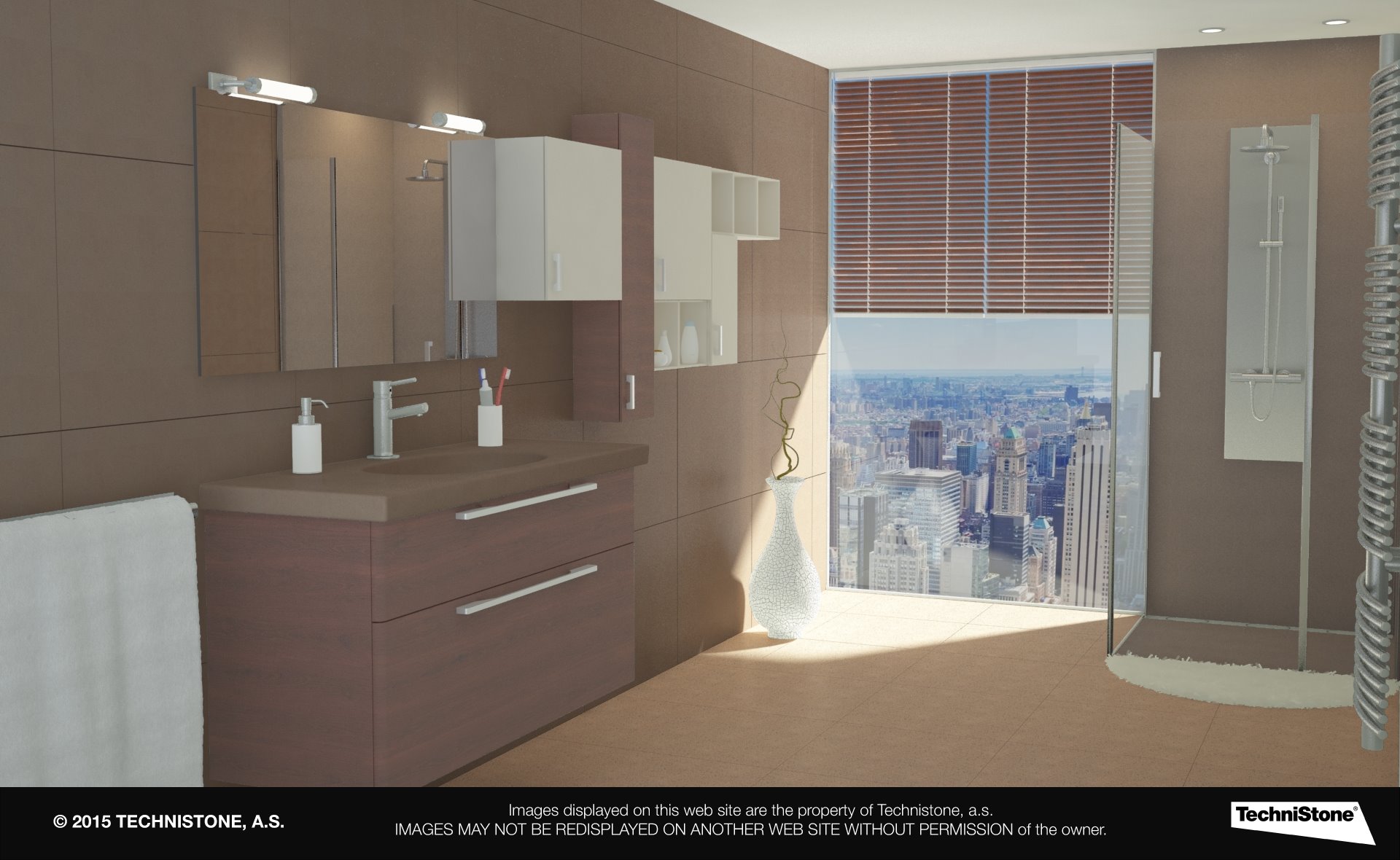 Modern bathroom