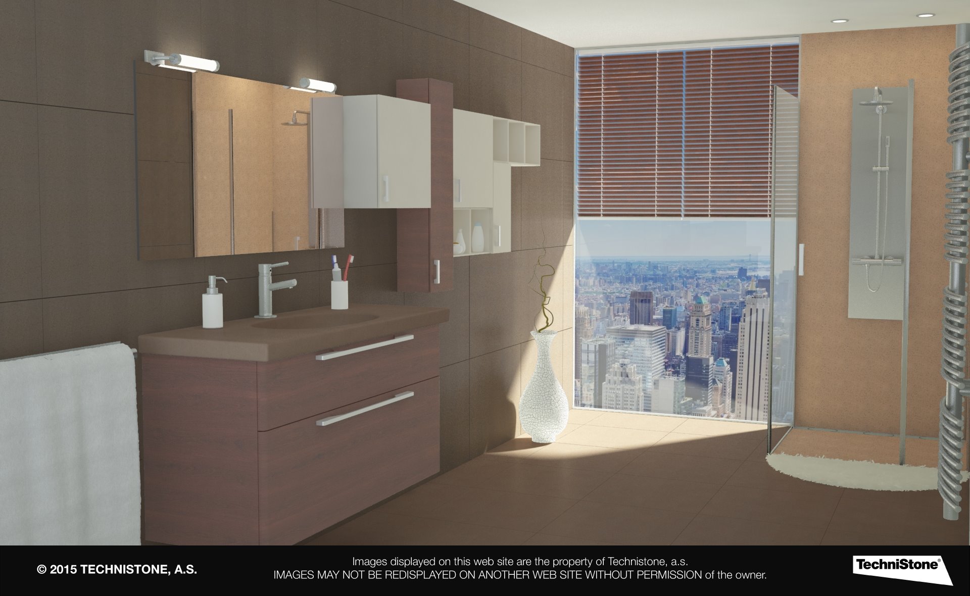 Modern bathroom