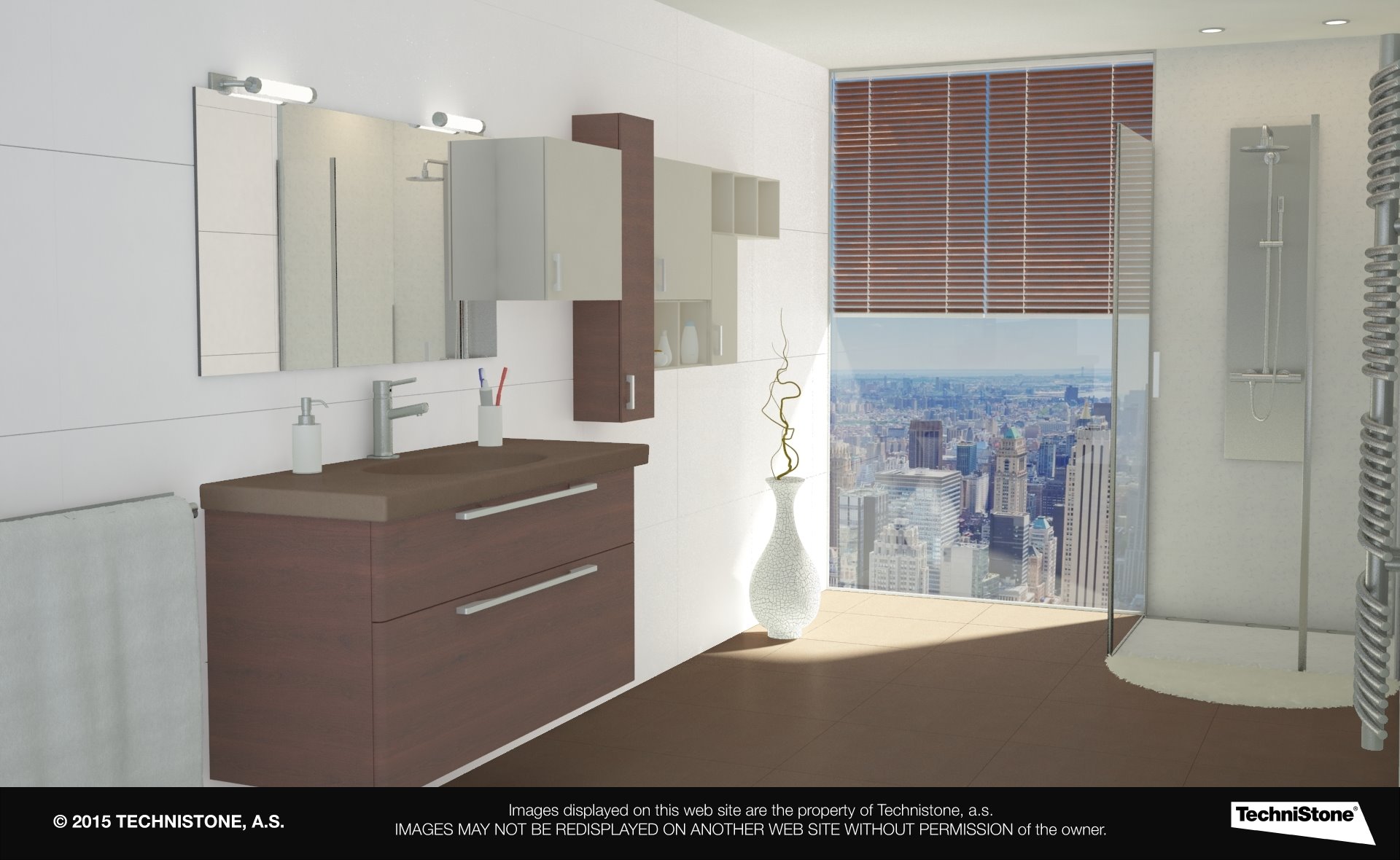 Modern bathroom