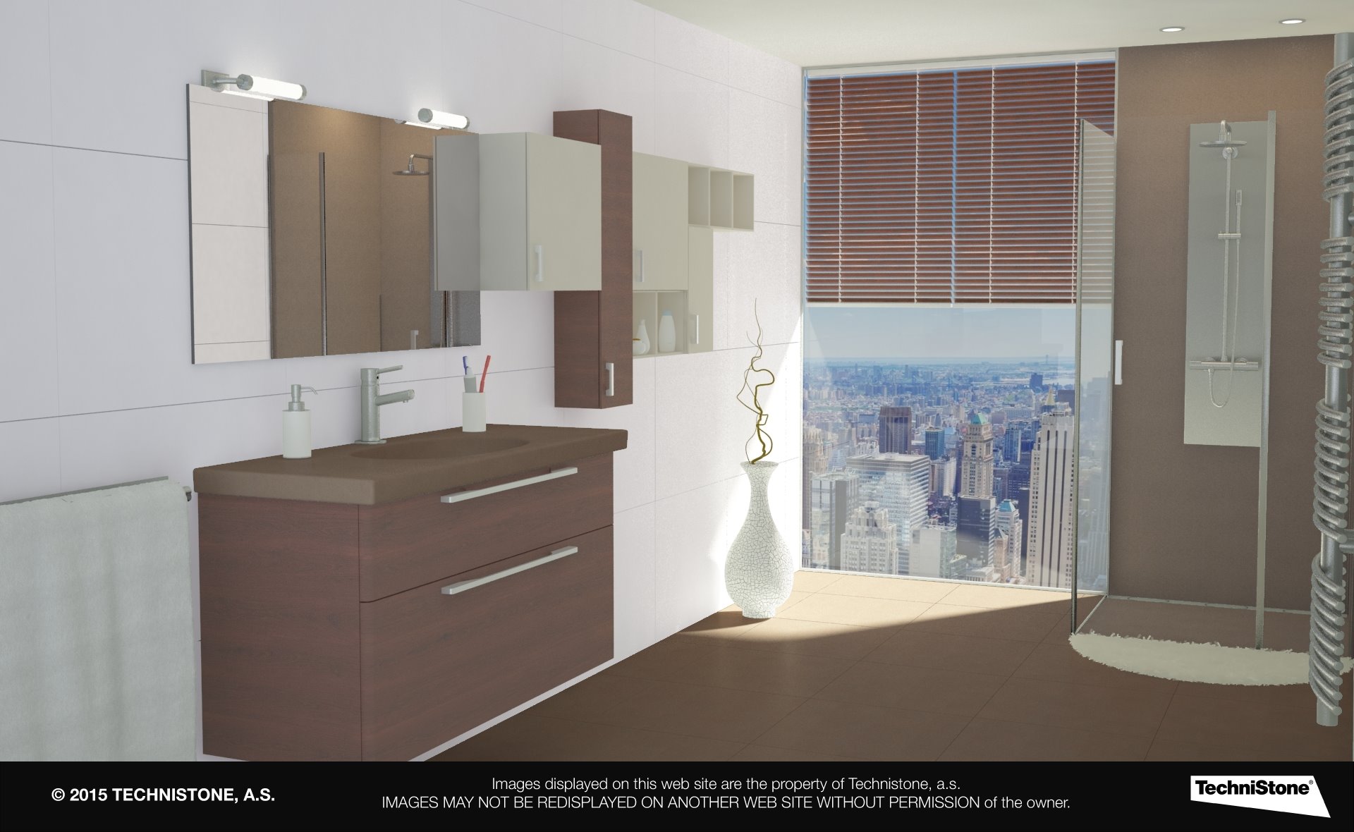 Modern bathroom
