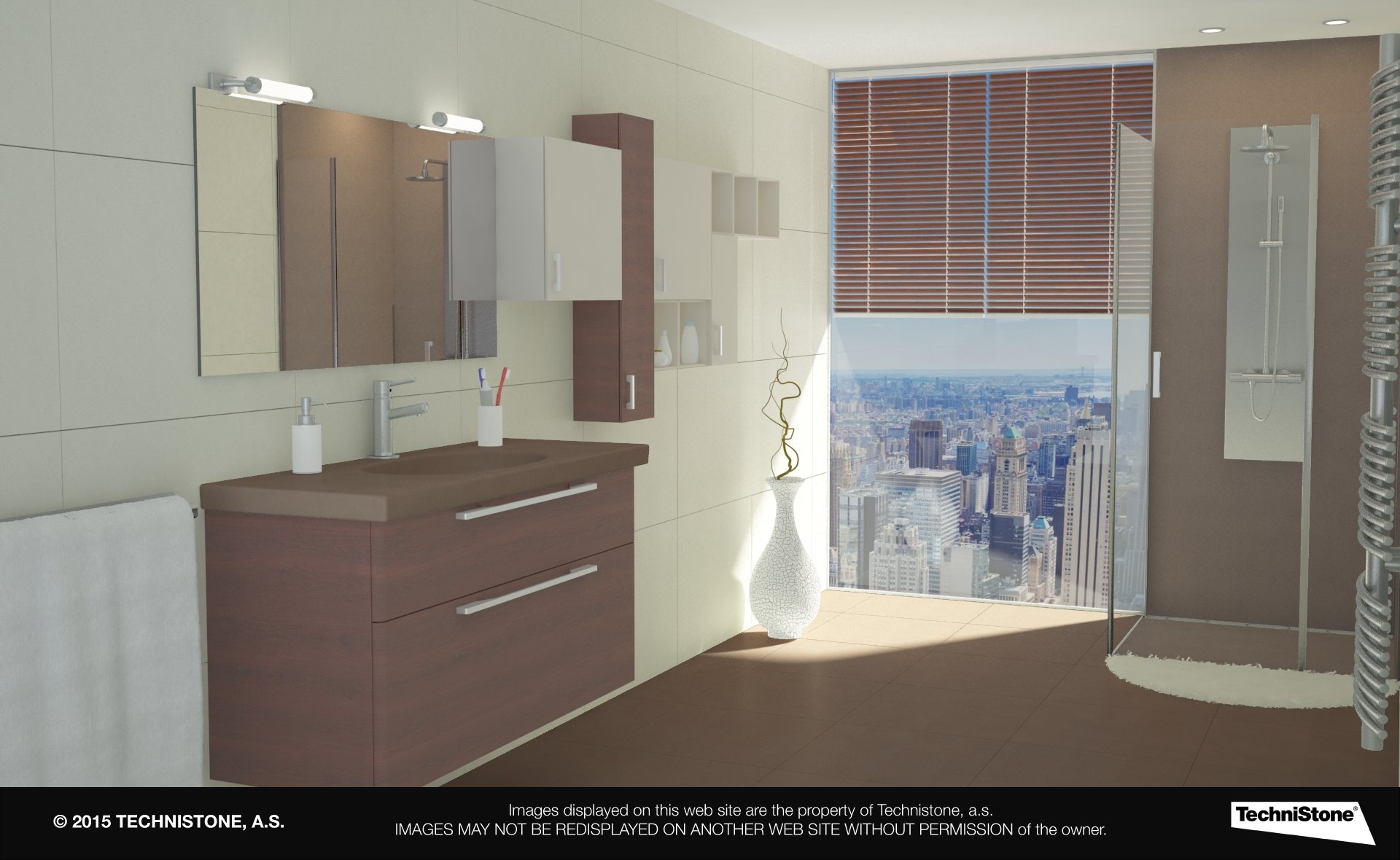 Modern bathroom