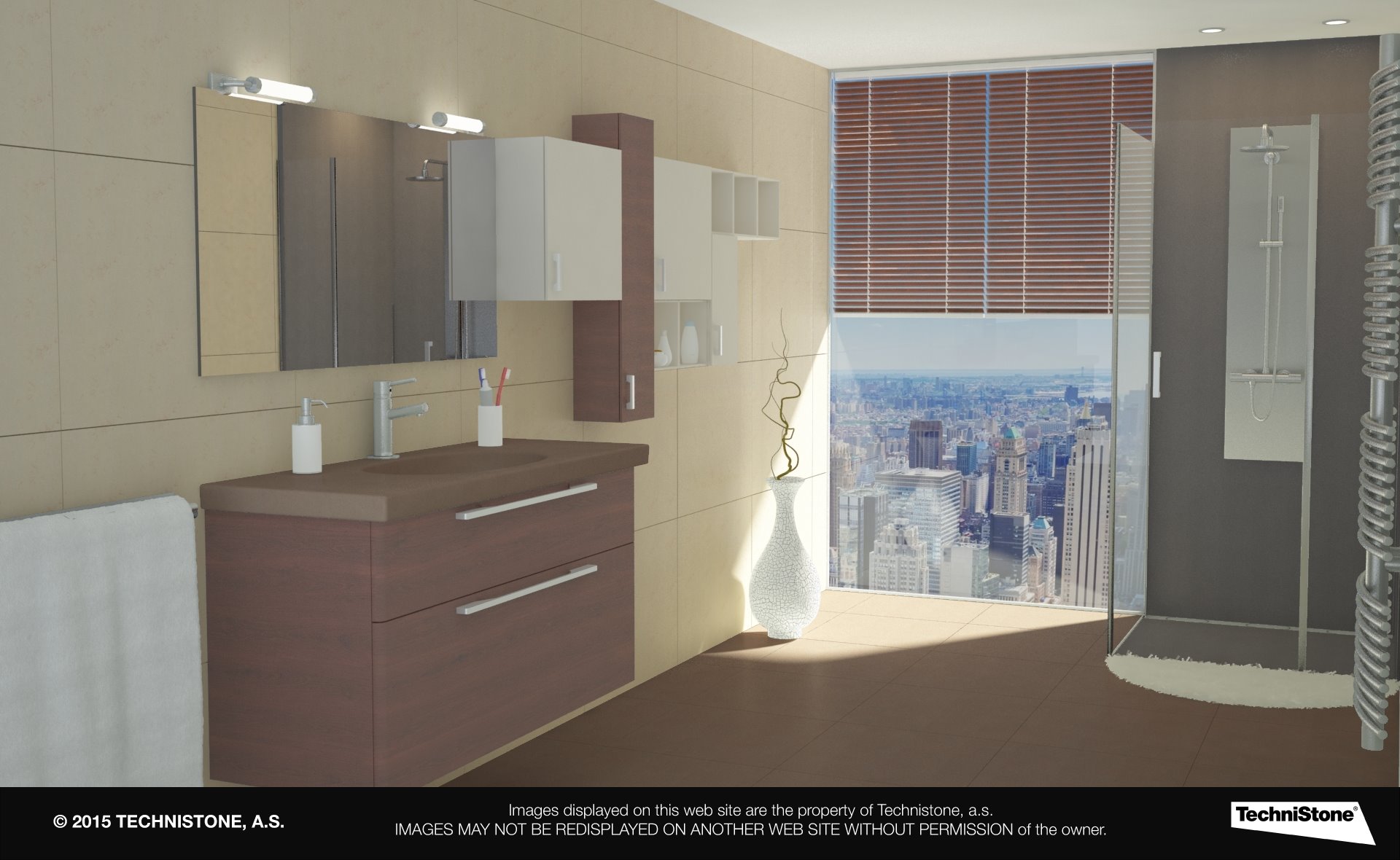 Modern bathroom