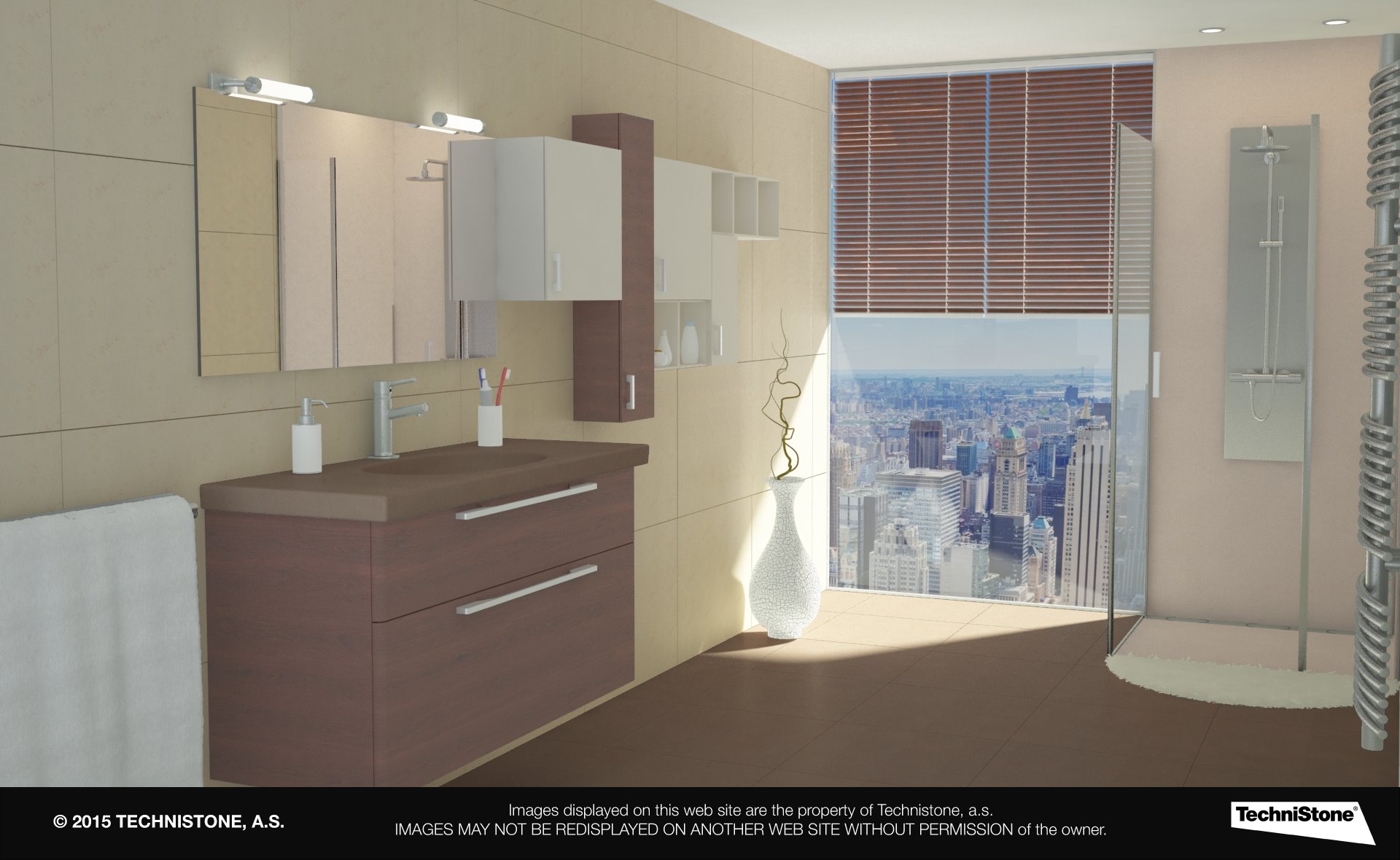 Modern bathroom