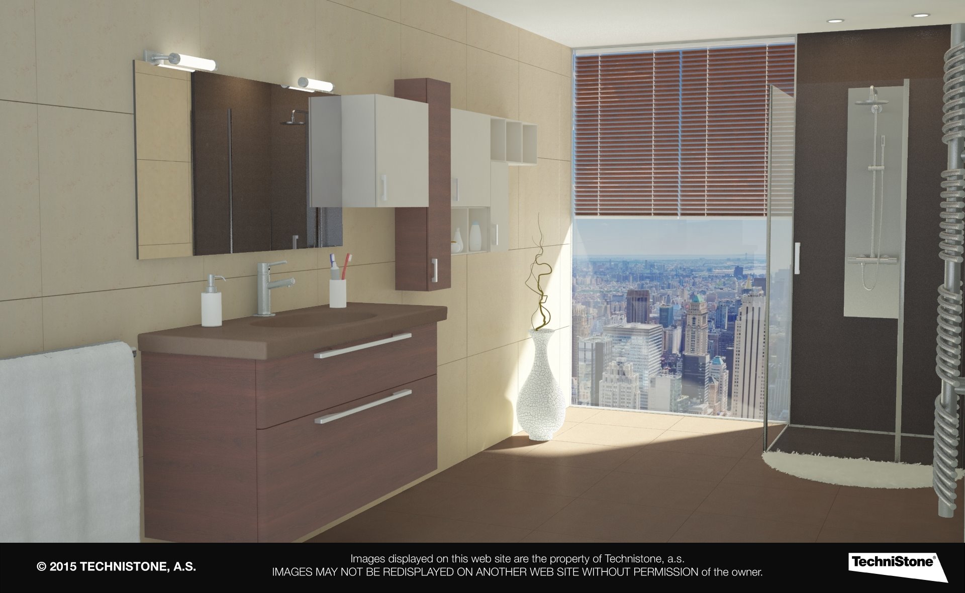 Modern bathroom