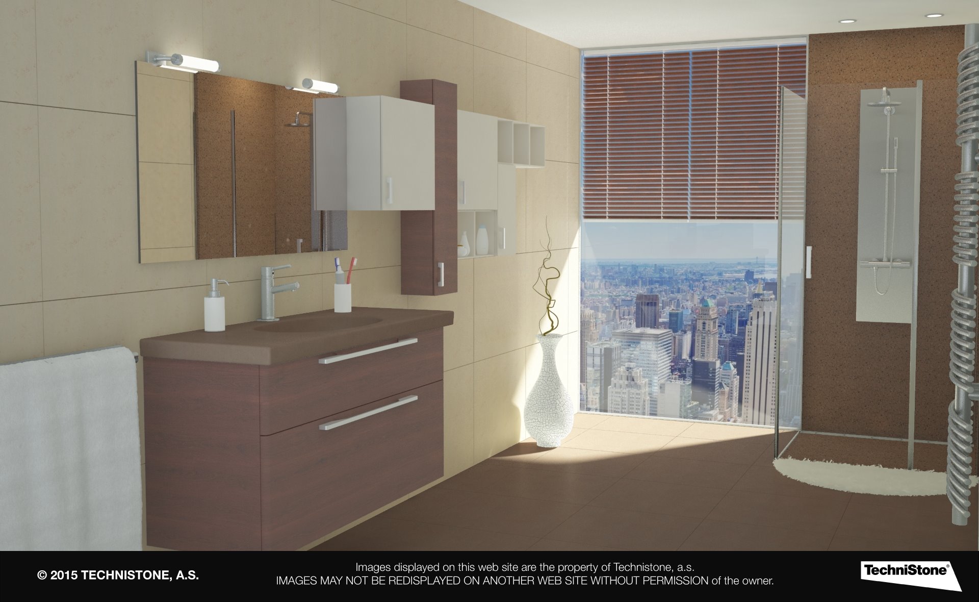 Modern bathroom