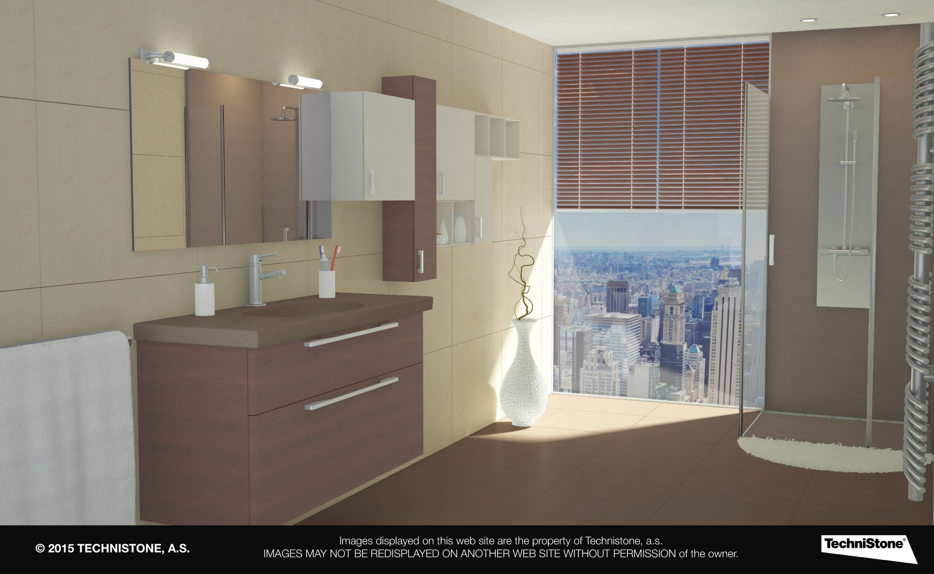 Modern bathroom