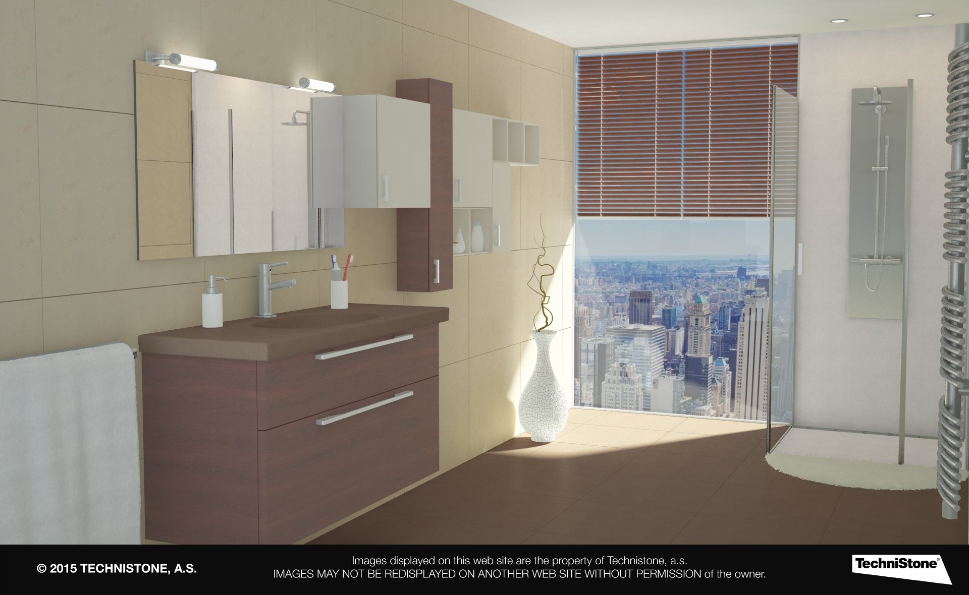 Modern bathroom