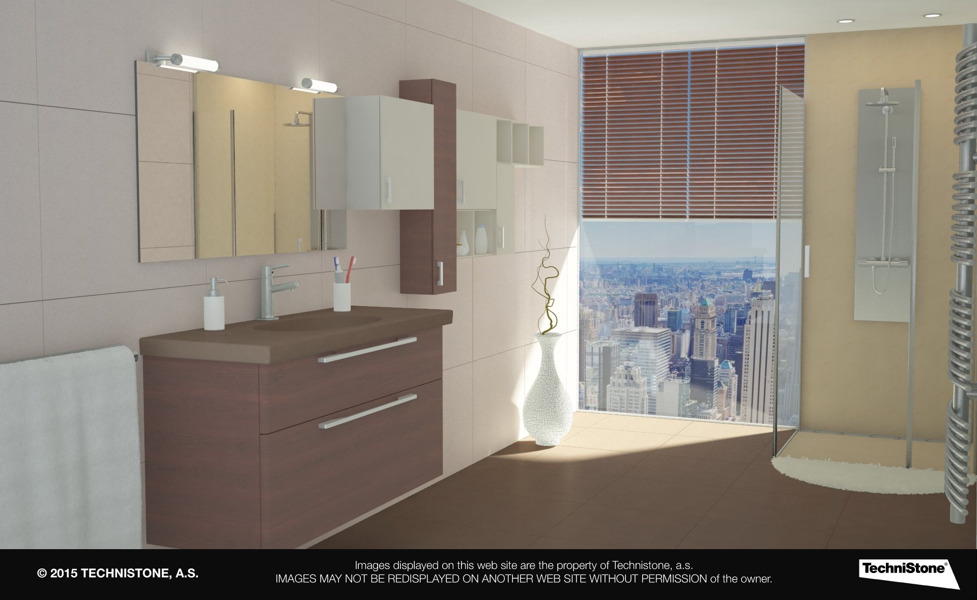 Modern bathroom