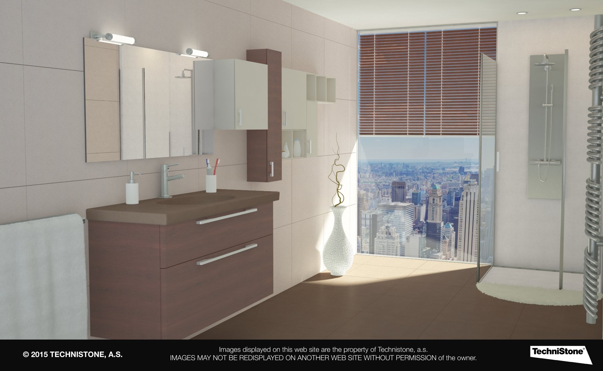 Modern bathroom