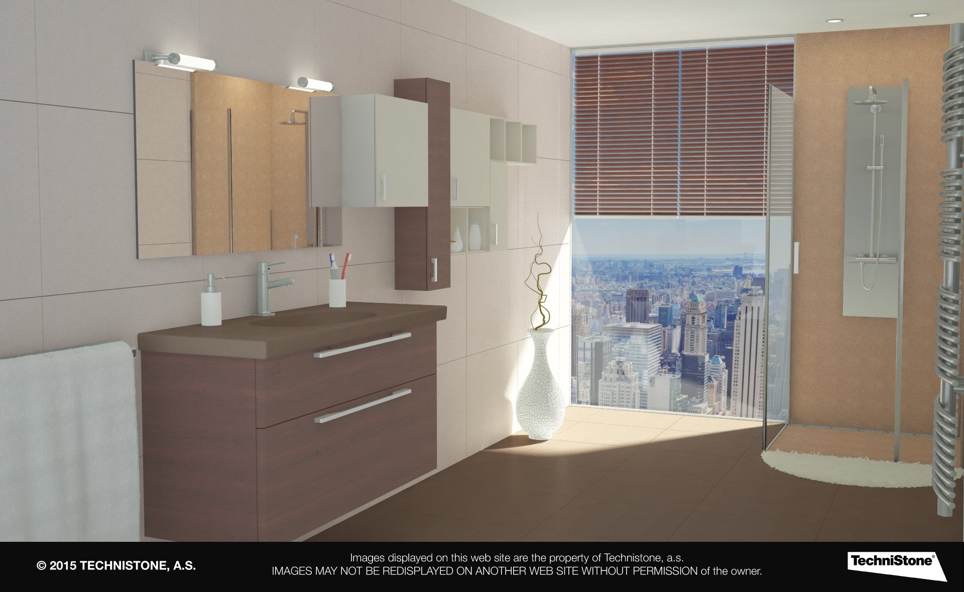 Modern bathroom
