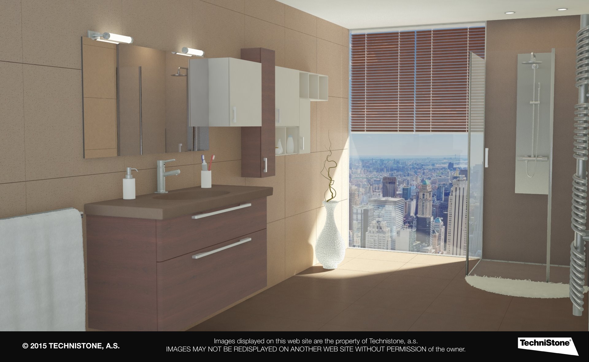 Modern bathroom