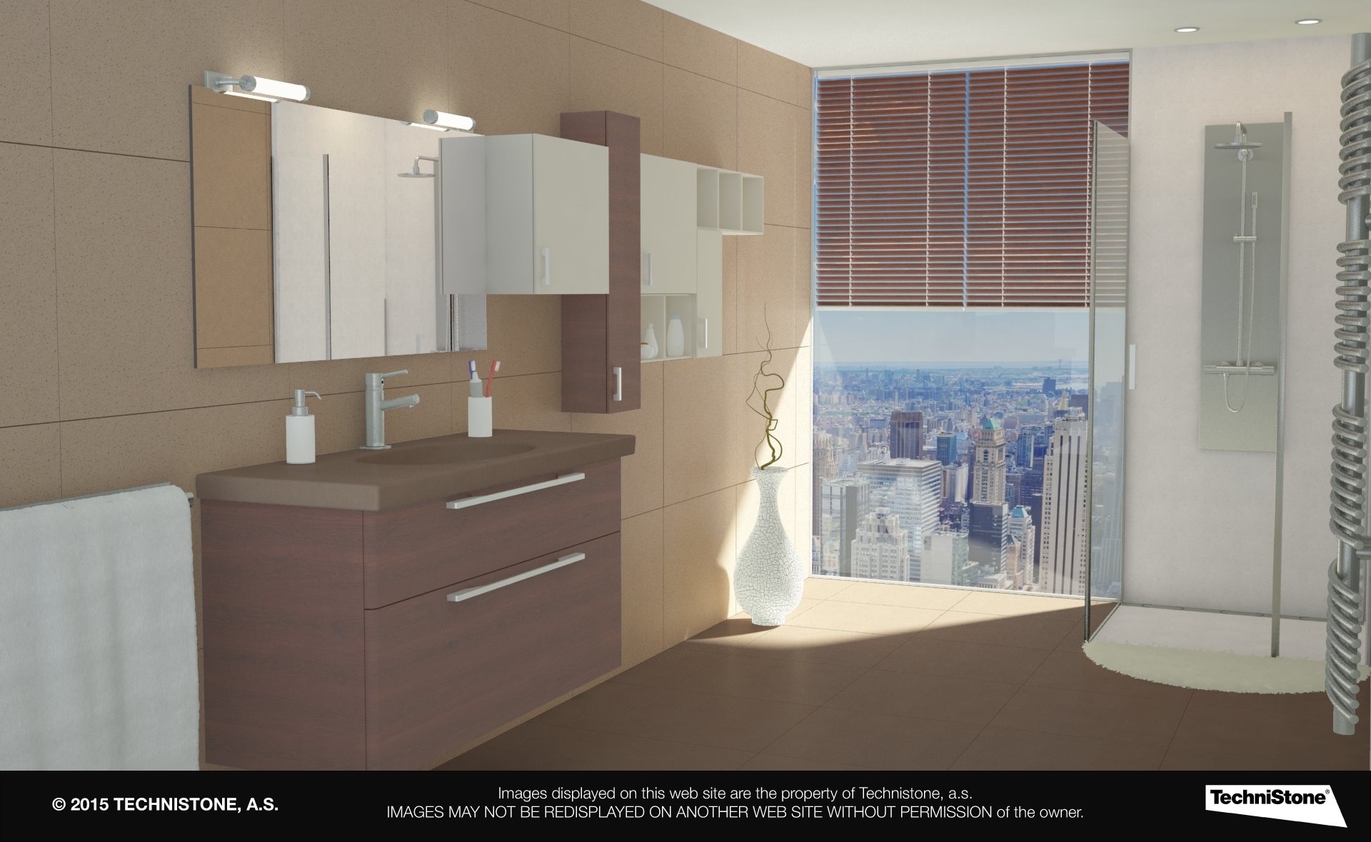Modern bathroom