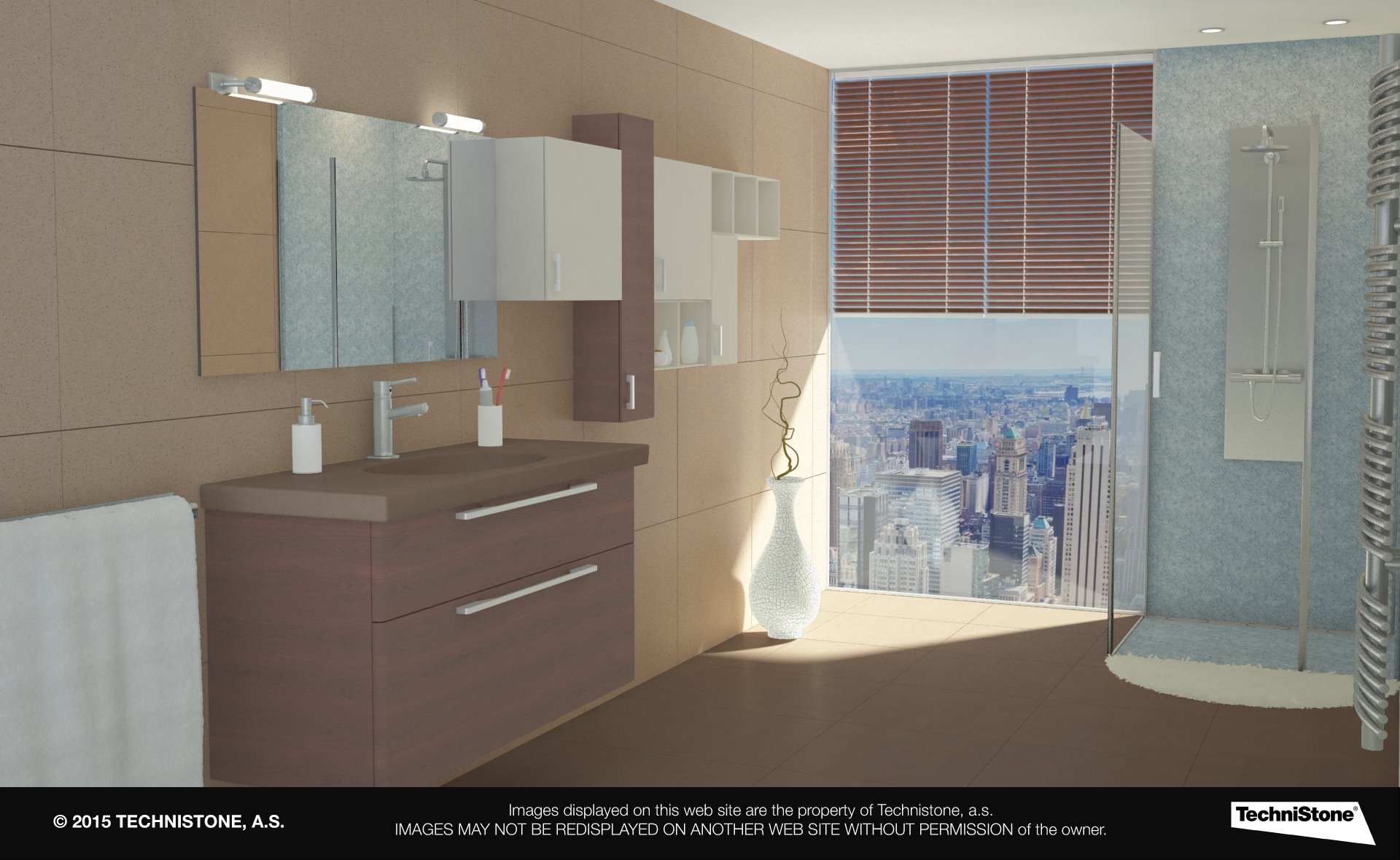 Modern bathroom