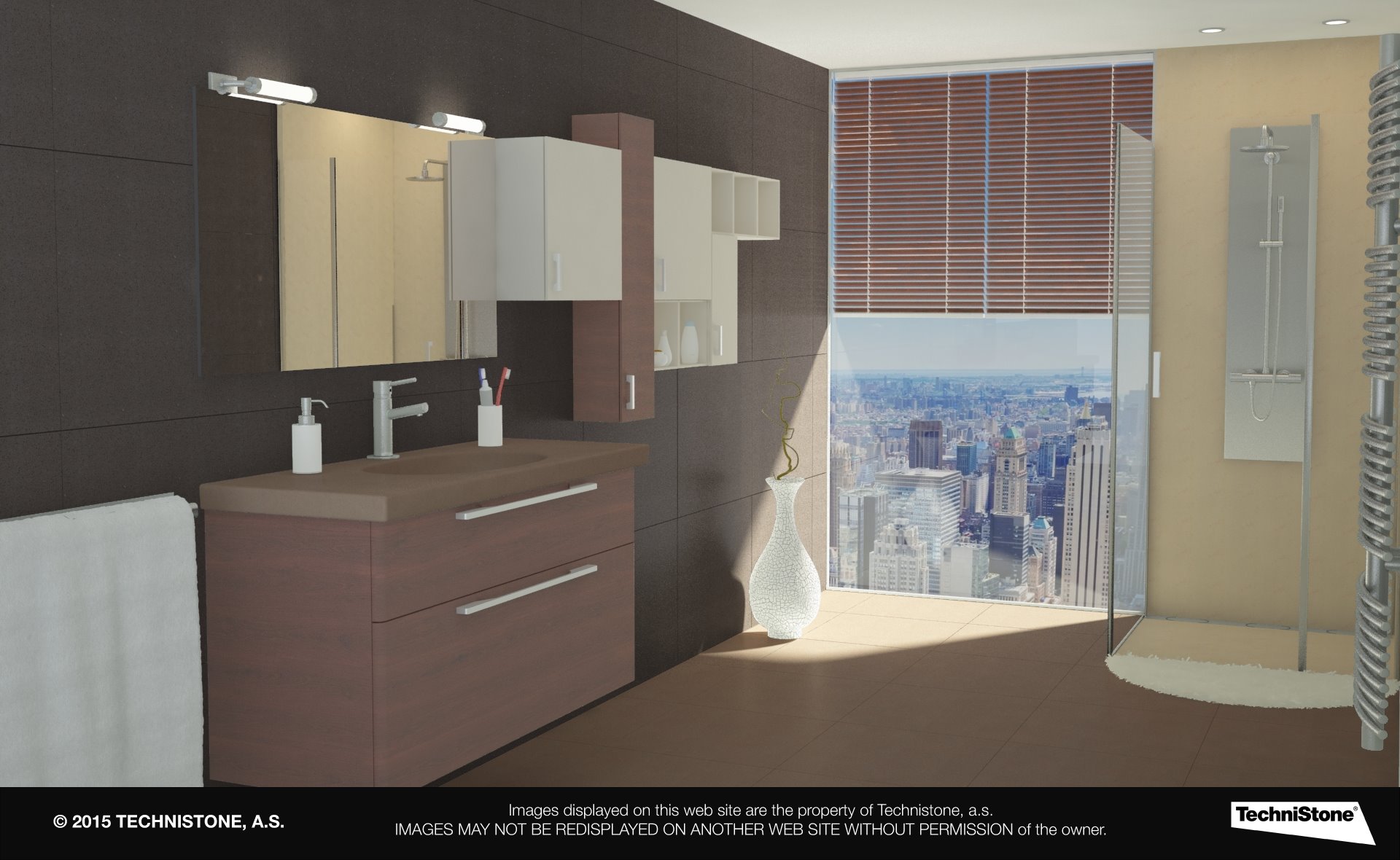 Modern bathroom