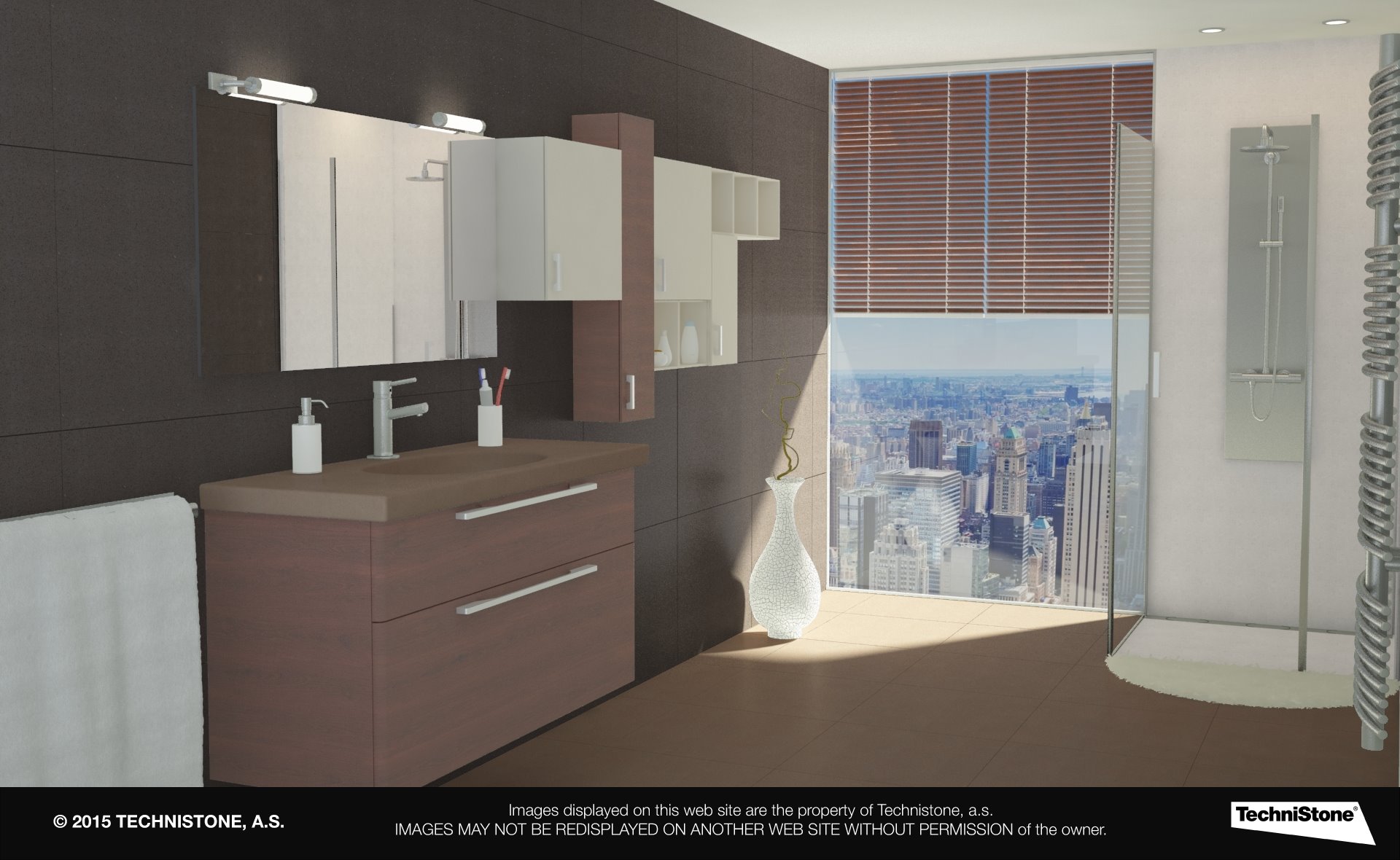 Modern bathroom