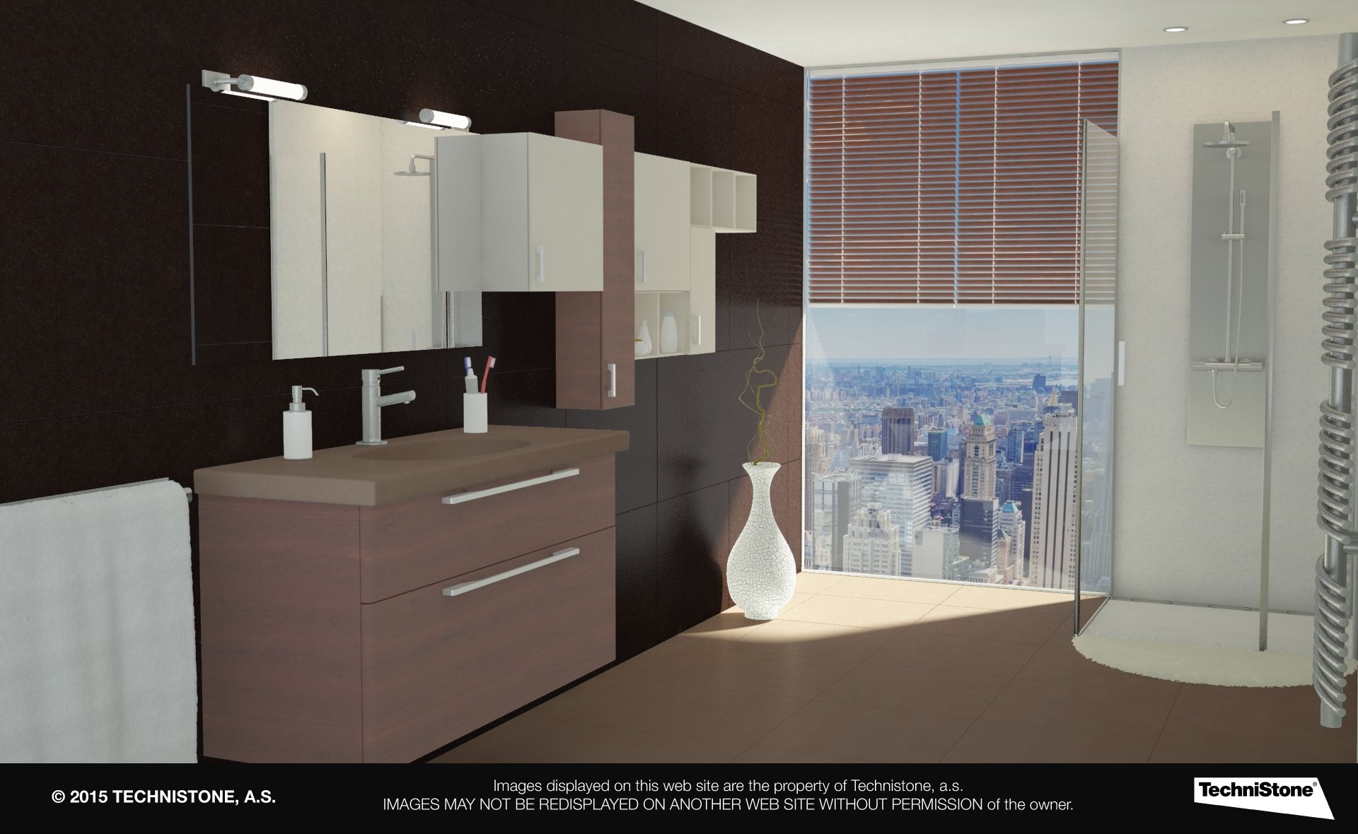 Modern bathroom