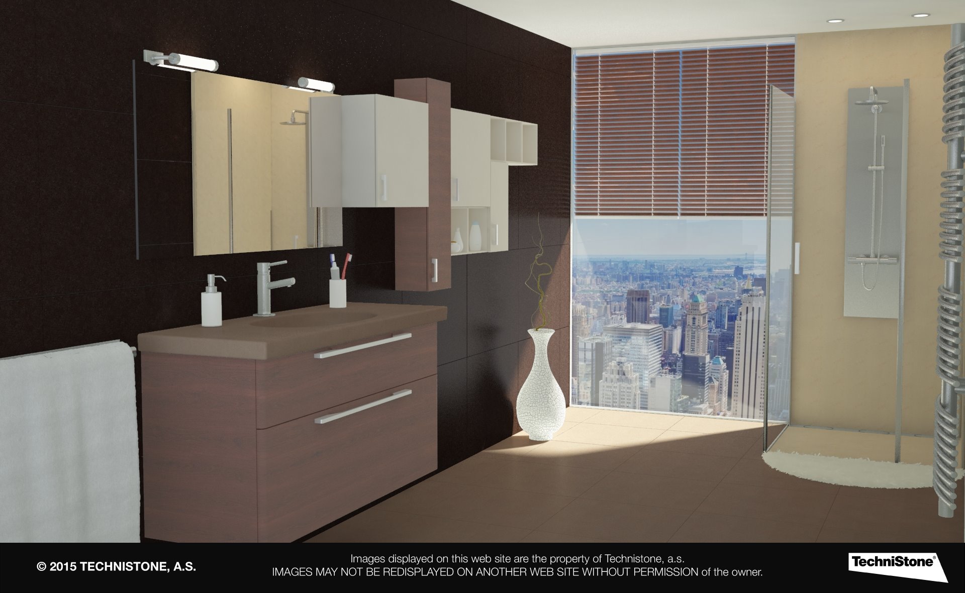 Modern bathroom