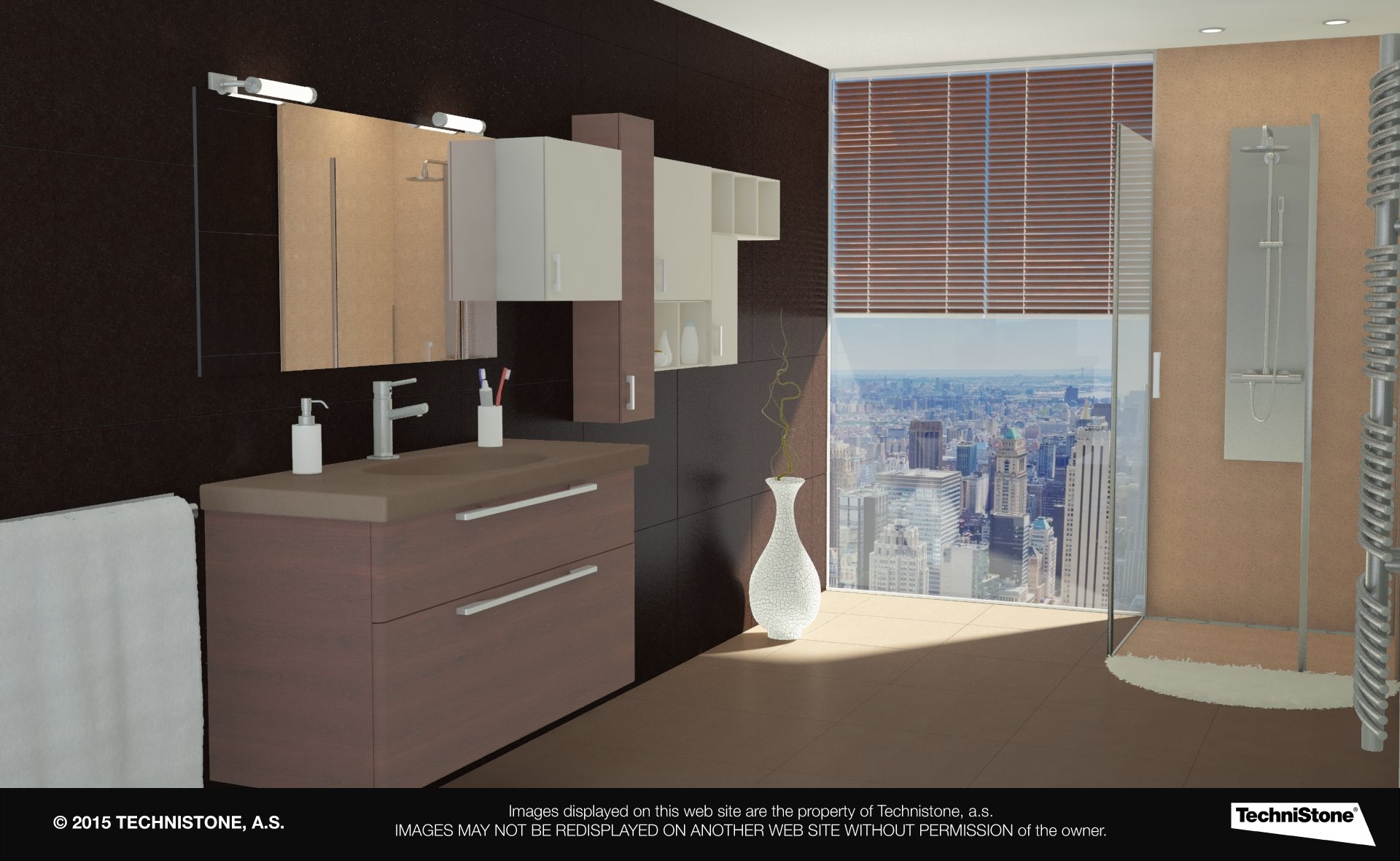 Modern bathroom