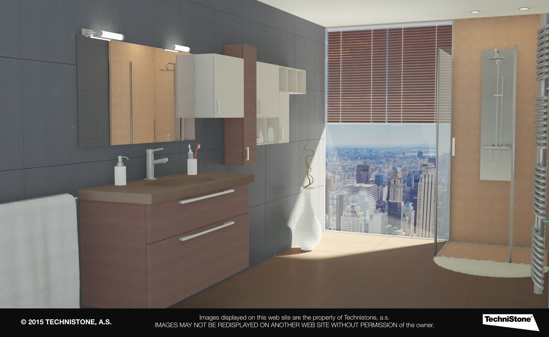 Modern bathroom