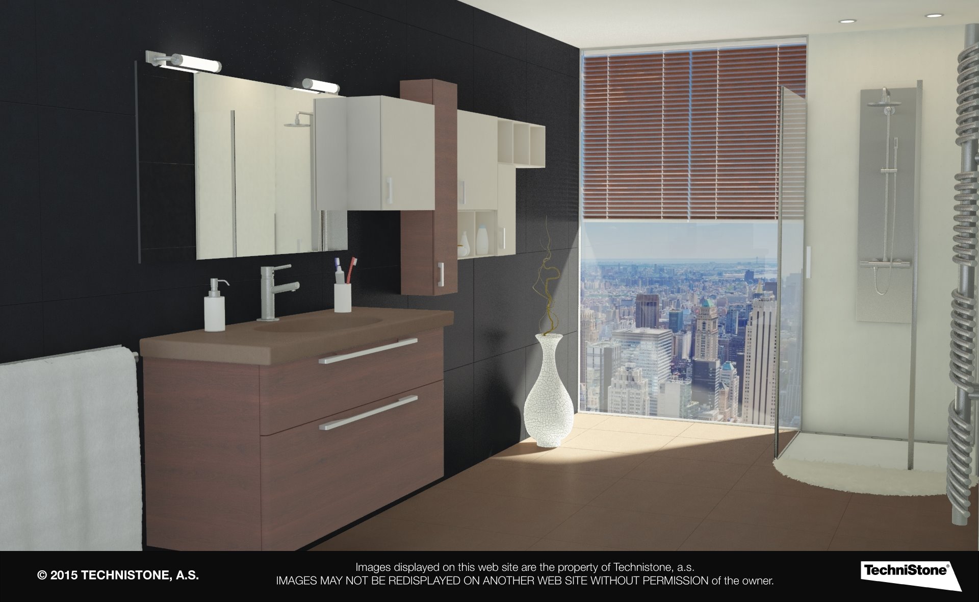Modern bathroom