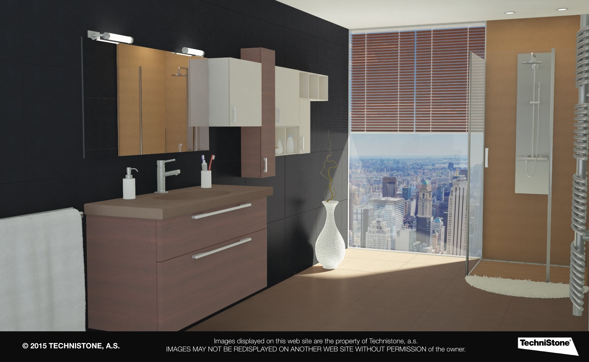 Modern bathroom