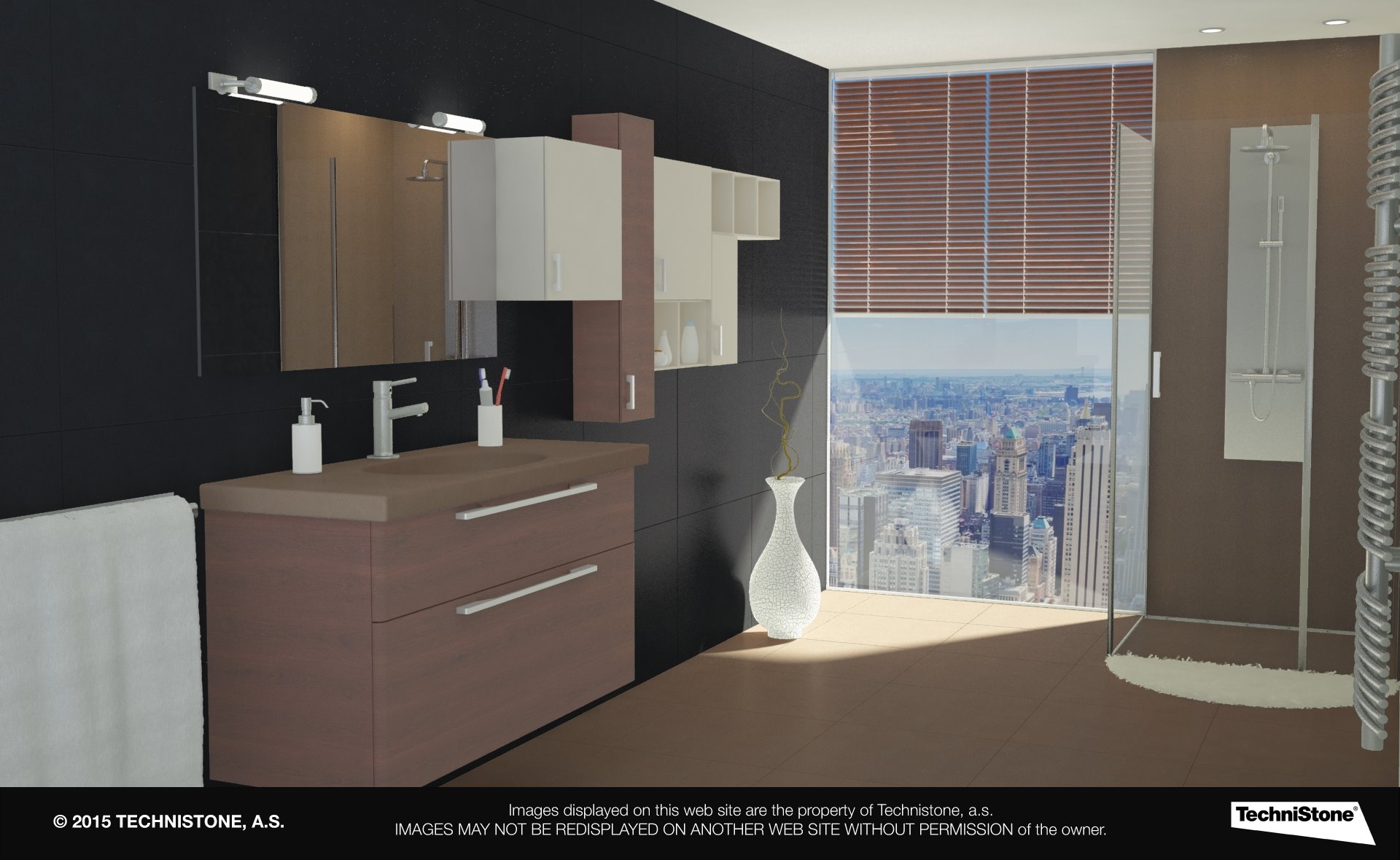Modern bathroom