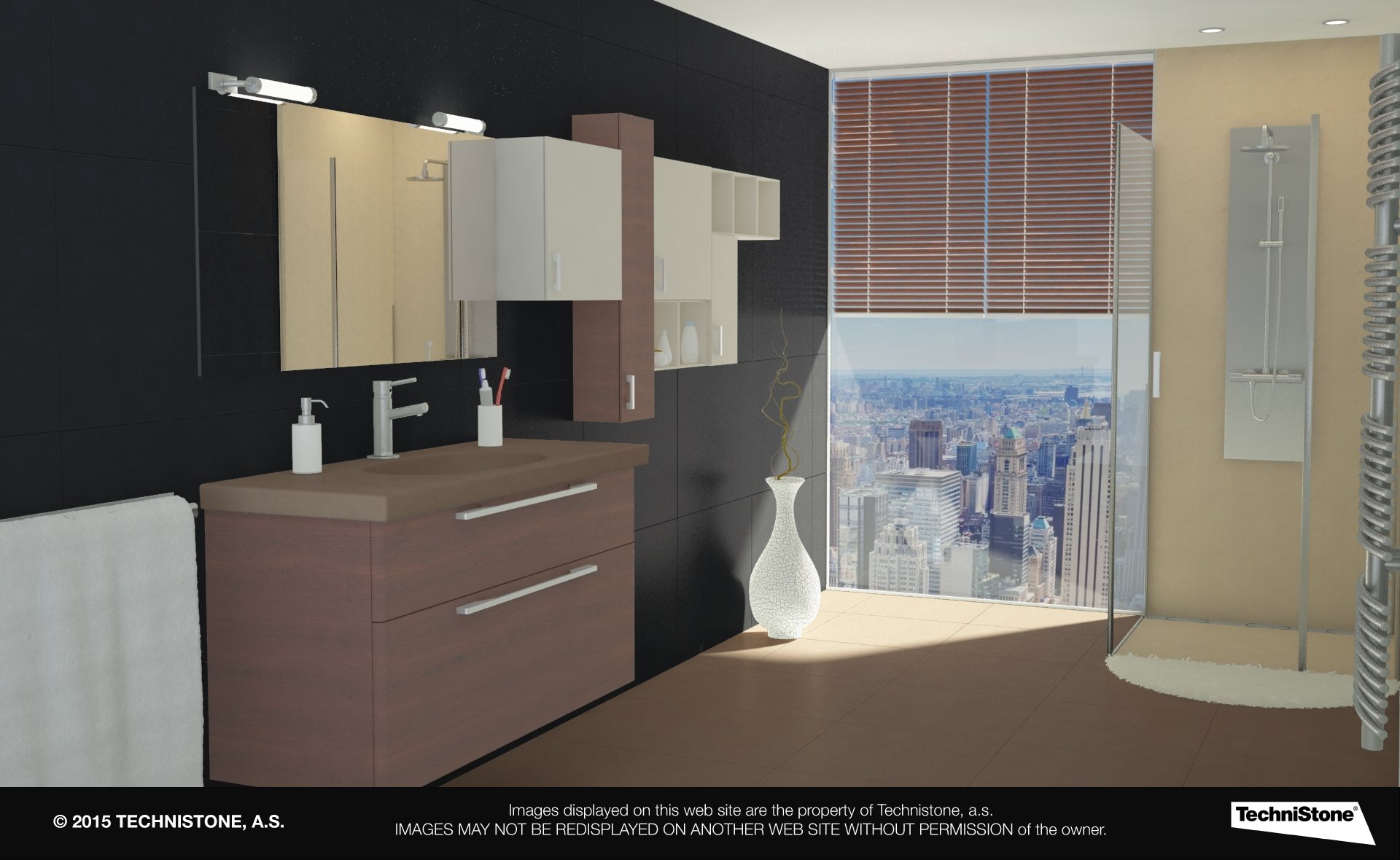 Modern bathroom