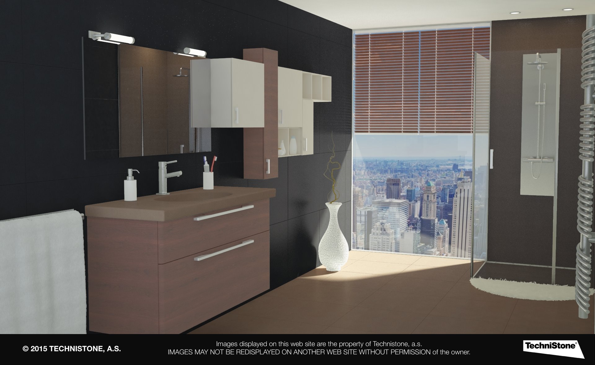 Modern bathroom
