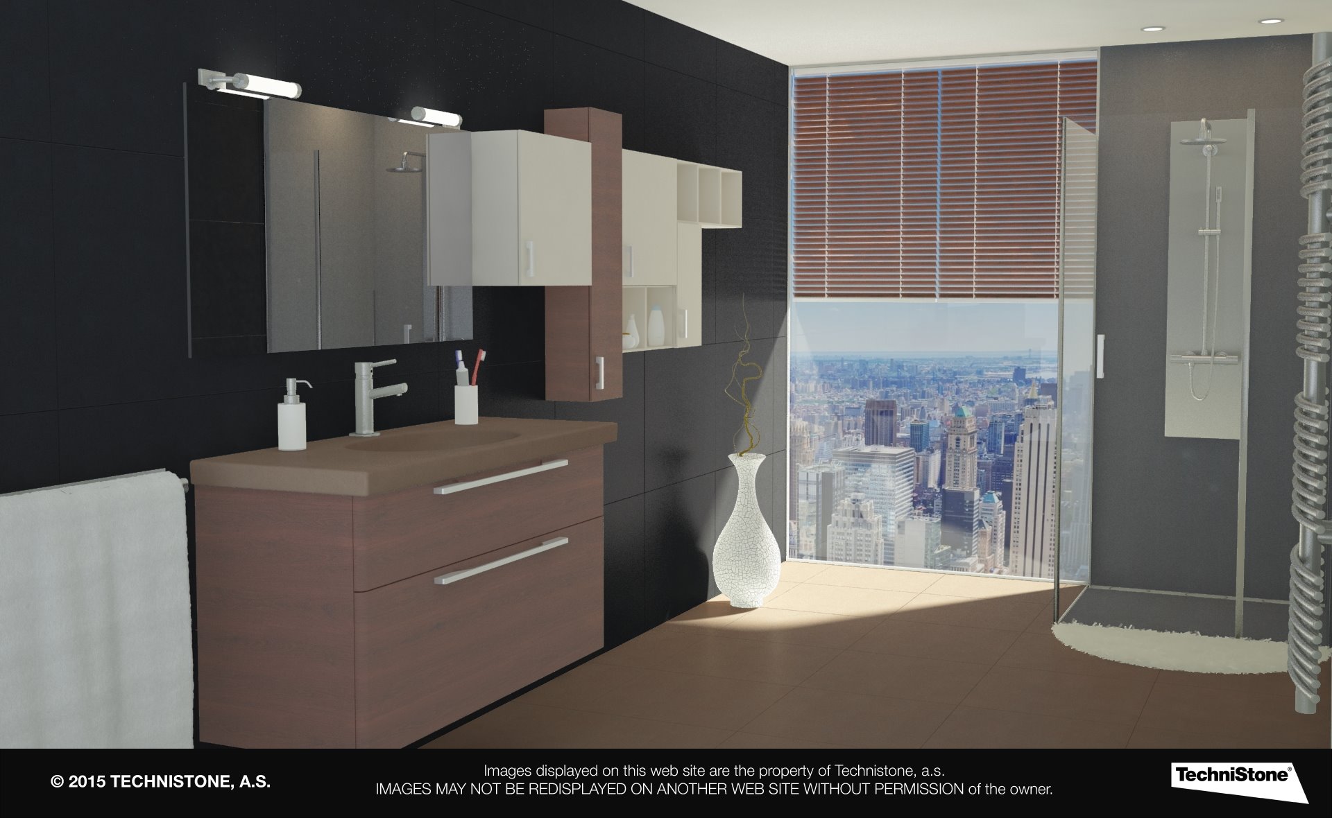 Modern bathroom