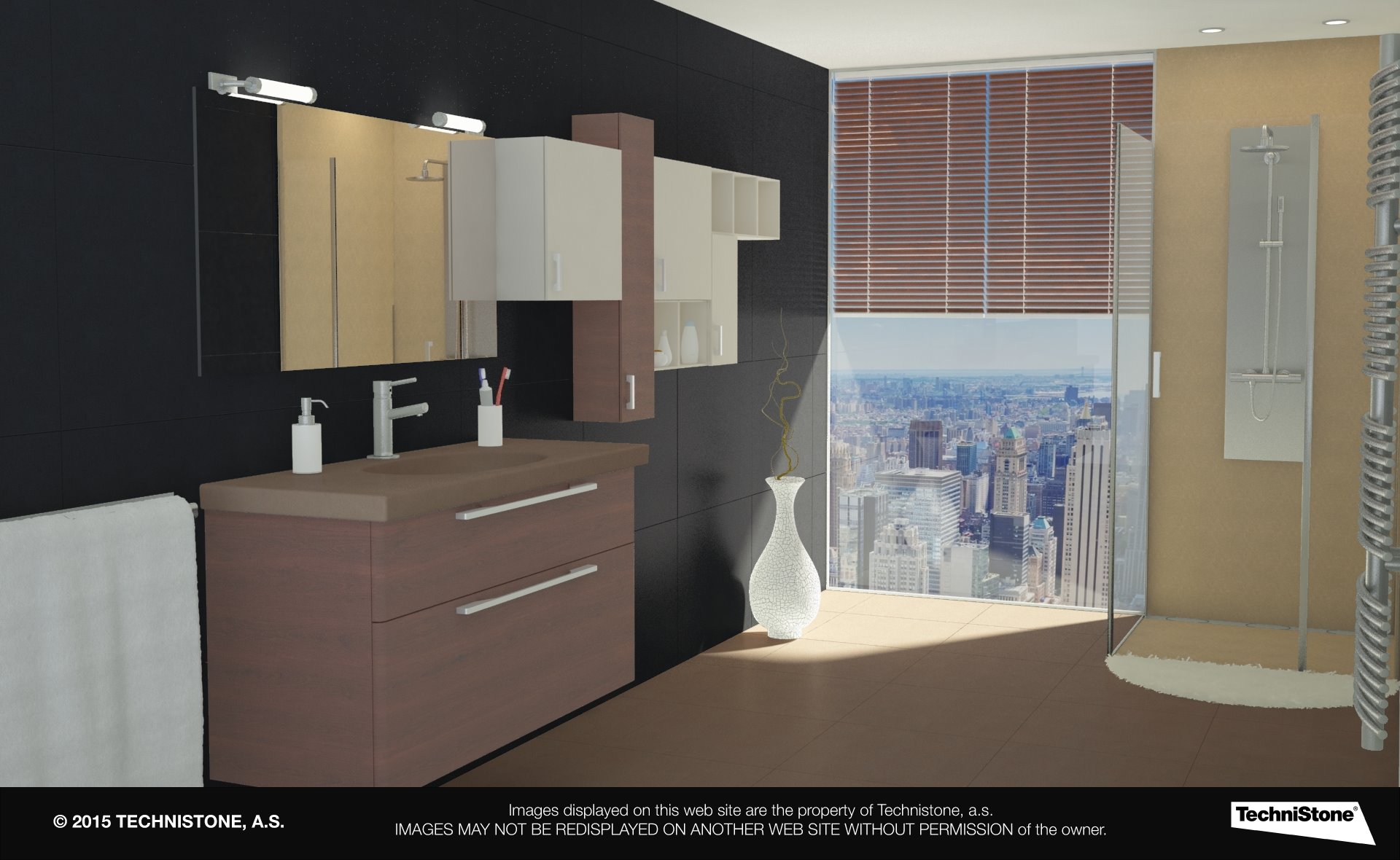 Modern bathroom