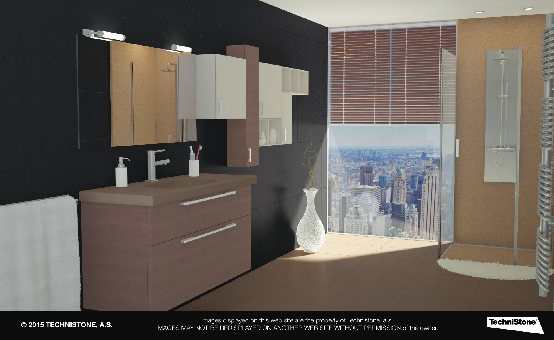 Modern bathroom