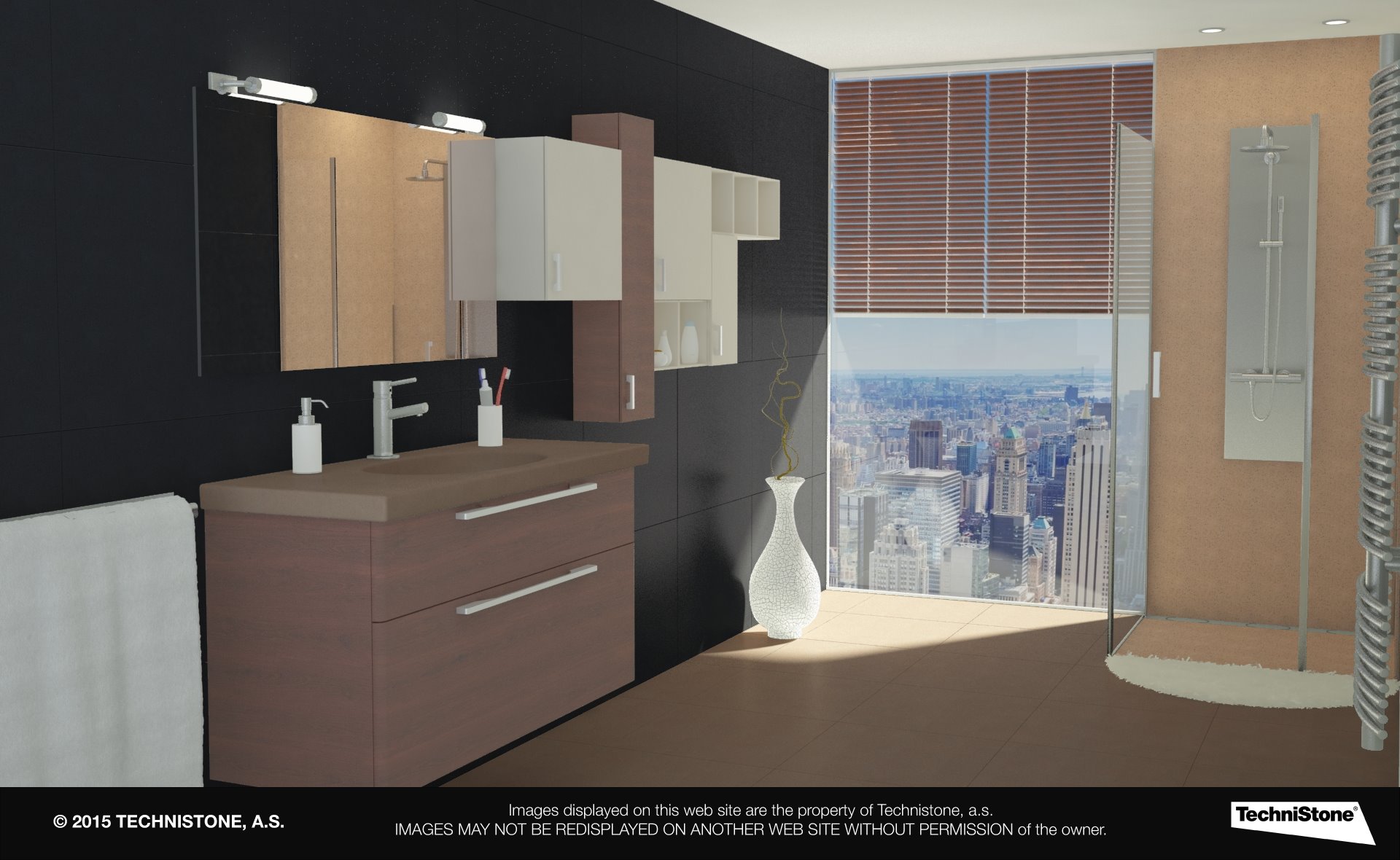 Modern bathroom