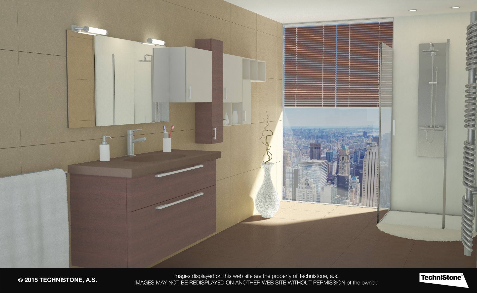Modern bathroom
