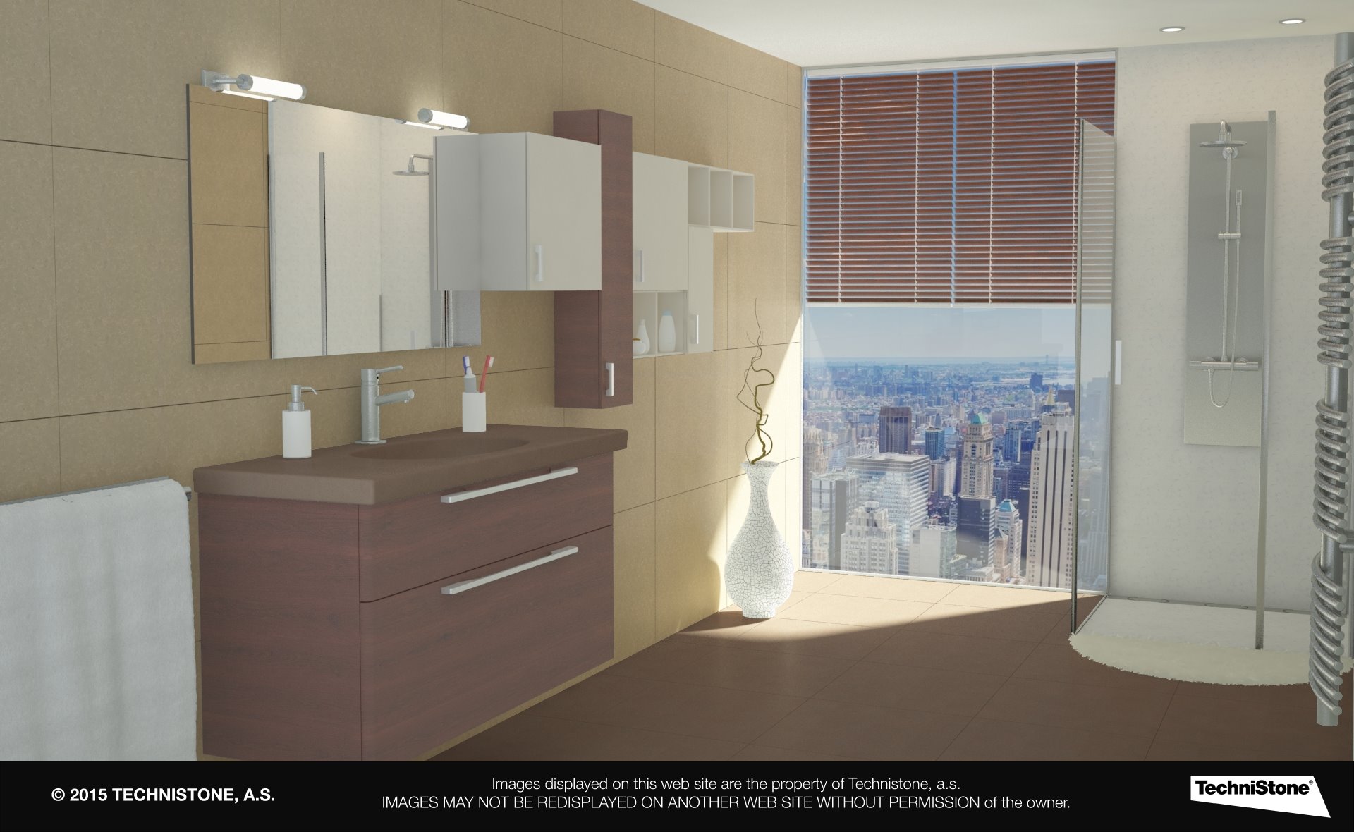 Modern bathroom