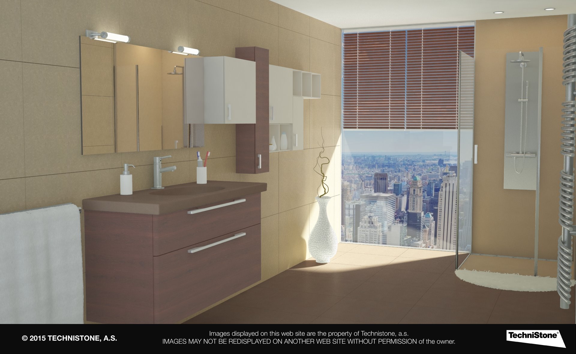 Modern bathroom