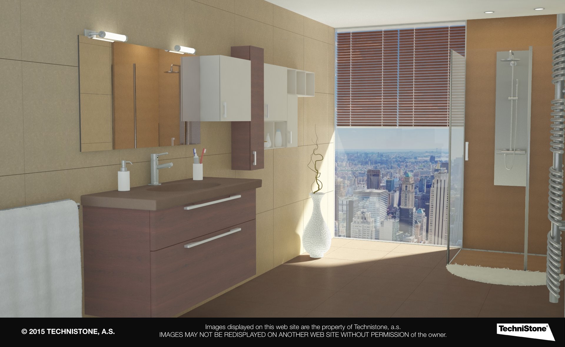 Modern bathroom
