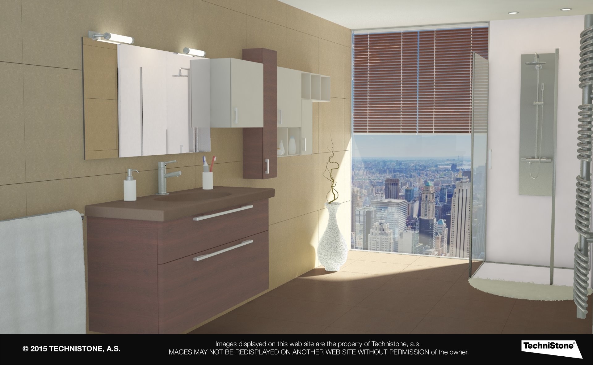 Modern bathroom