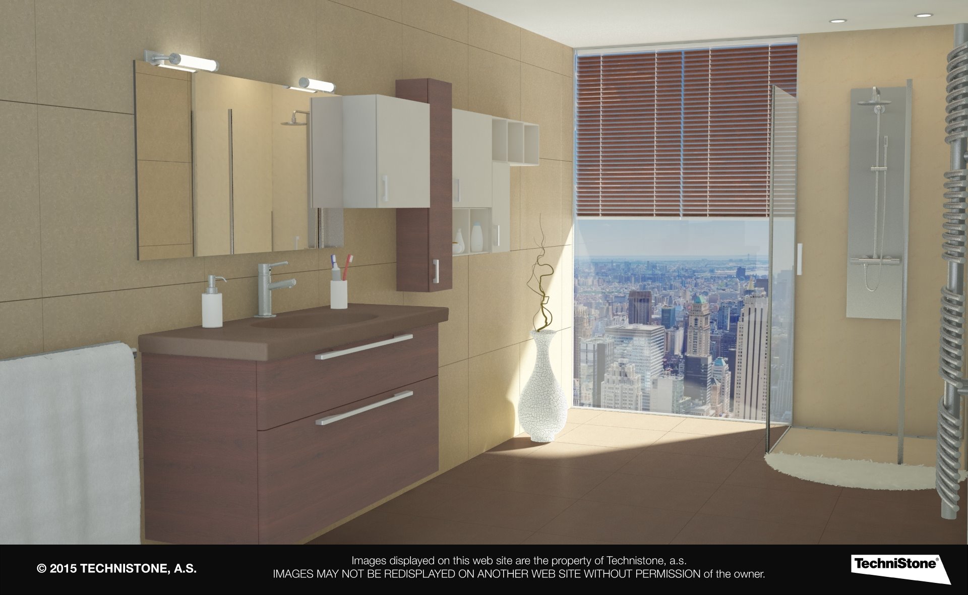 Modern bathroom